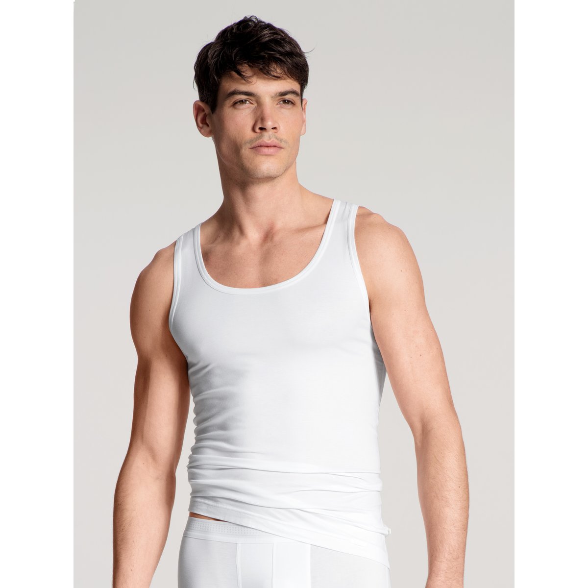 Debadeur sans manches Lyocell FOCUS blanc, CALIDA