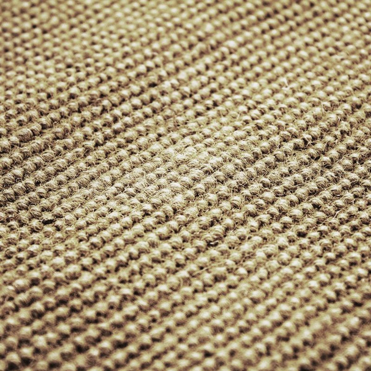 Tapis salon en jute NATURAL JUTE - style bohème gris, THE DECO FACTORY