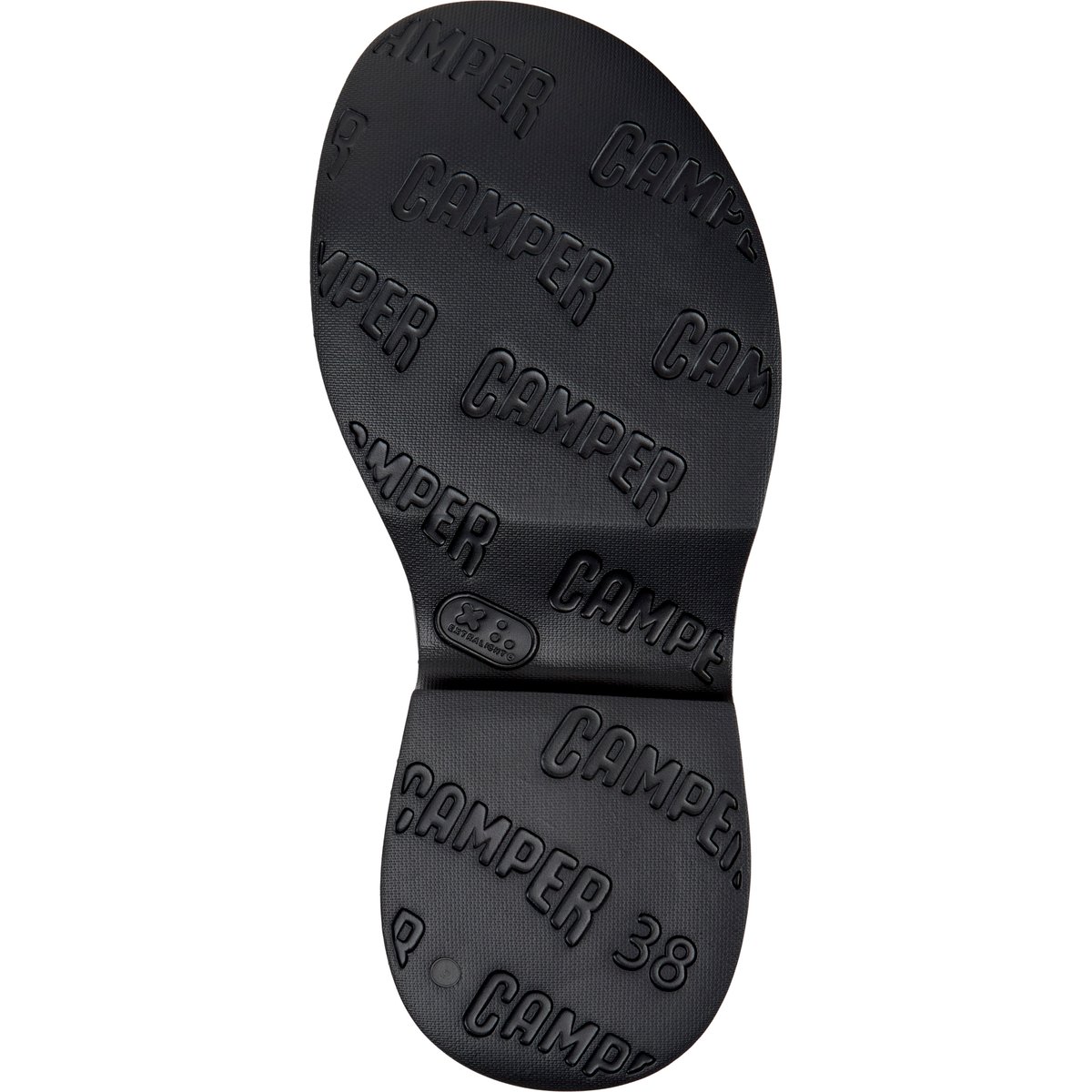 Sandales Tasha Cuir noir, CAMPER