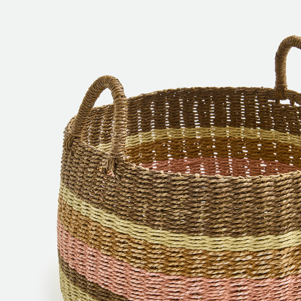 Panier de rangement forme boule, en corde de papier, VAYA multicolore, LA REDOUTE INTERIEURS