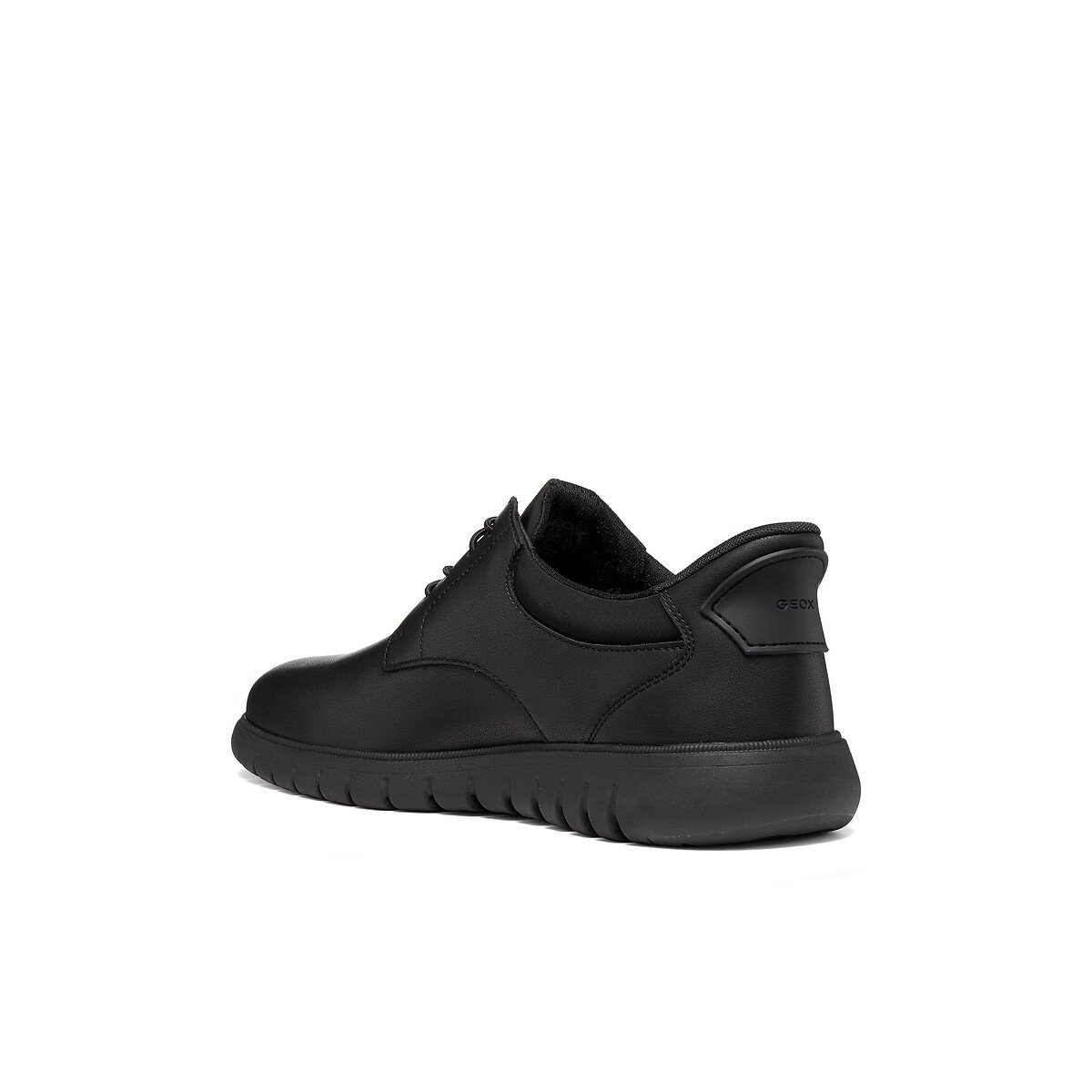 Derbies en cuir, FLEXTRIDE PLUS, FAST-IN noir, GEOX