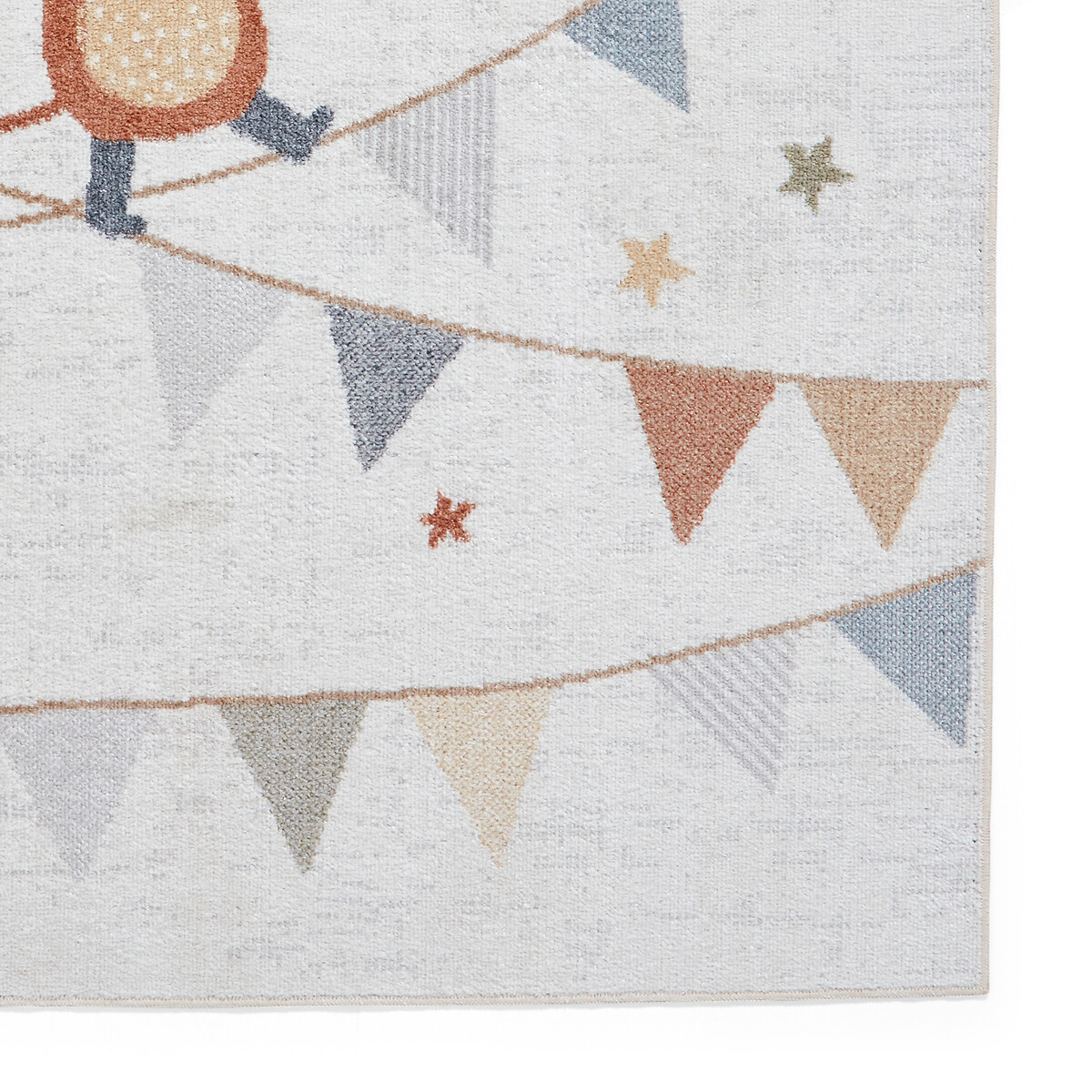 Kids Washable Monkey Rug multi-coloured, SO'HOME