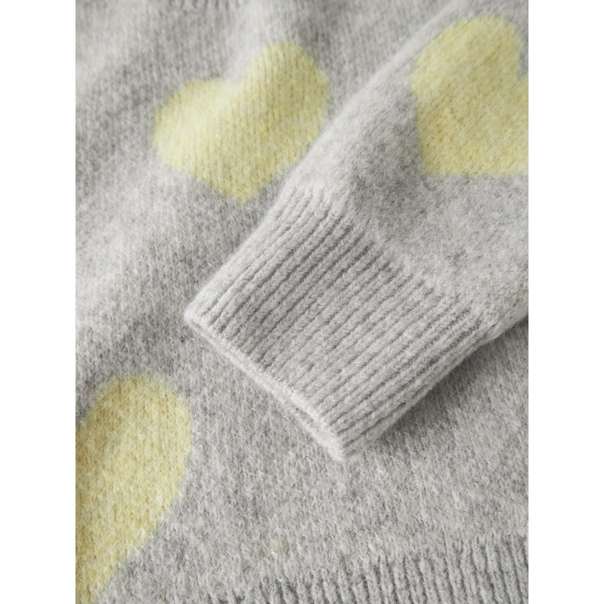 Pull En Maille gris - grey melange1, NAME IT