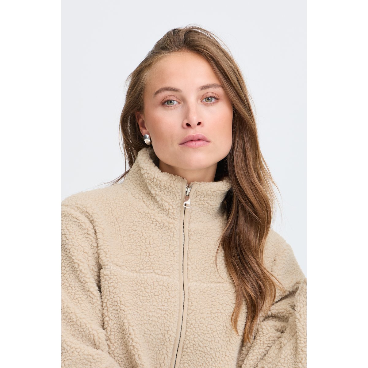 Veste d'extérieur beige humus, B.YOUNG
