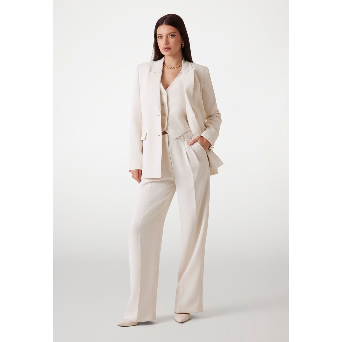 The Perfect Blazer blanc, GUESS