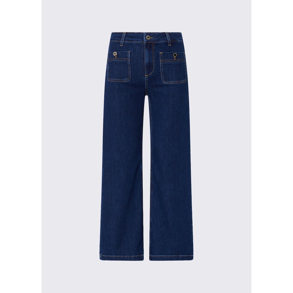 Jean Flare Court denim foncé, LIU JO