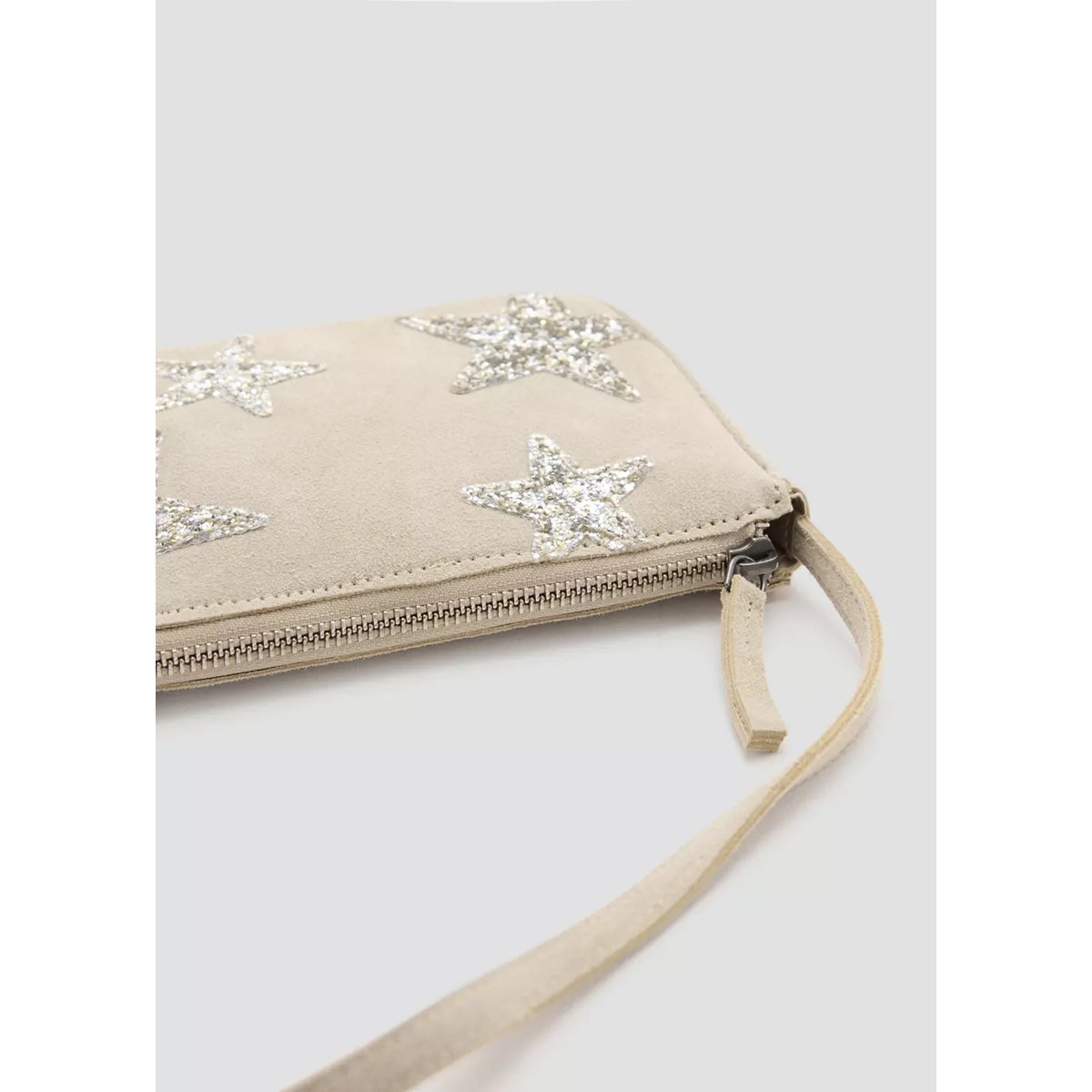 Sac en cuir étoiles et paillettes bleu marine, MANGO KIDS