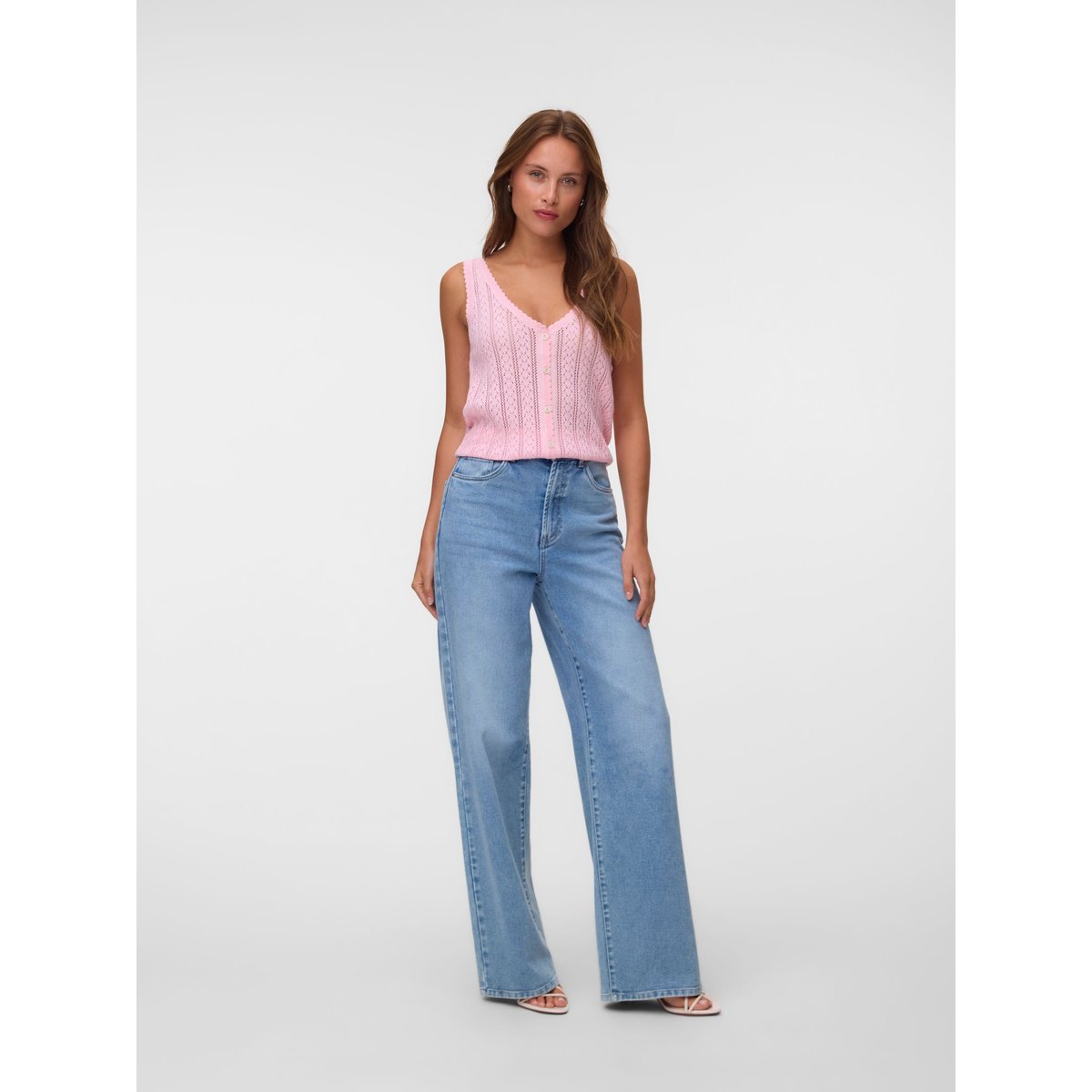 Top rose - pink-a-boo, VERO MODA