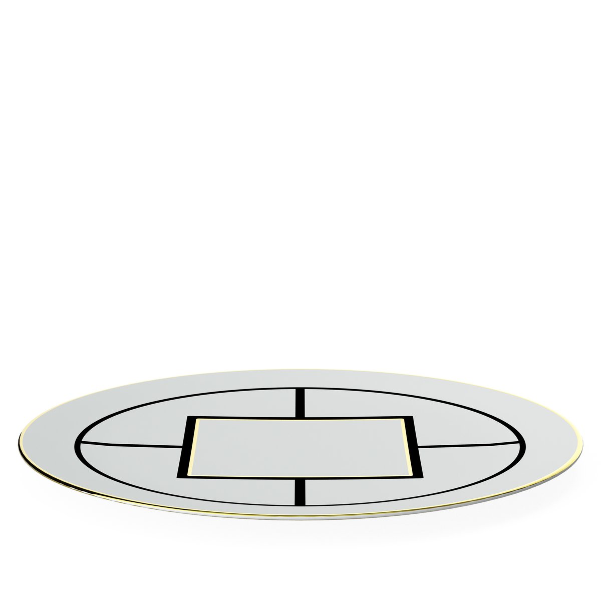 Assiette De Présentation METROCHIC multicolore, VILLEROY & BOCH SIGNATURE