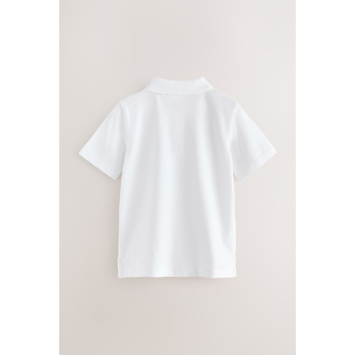 Polo d’école garçon manches courtes, lot de 5 blanc, NEXT