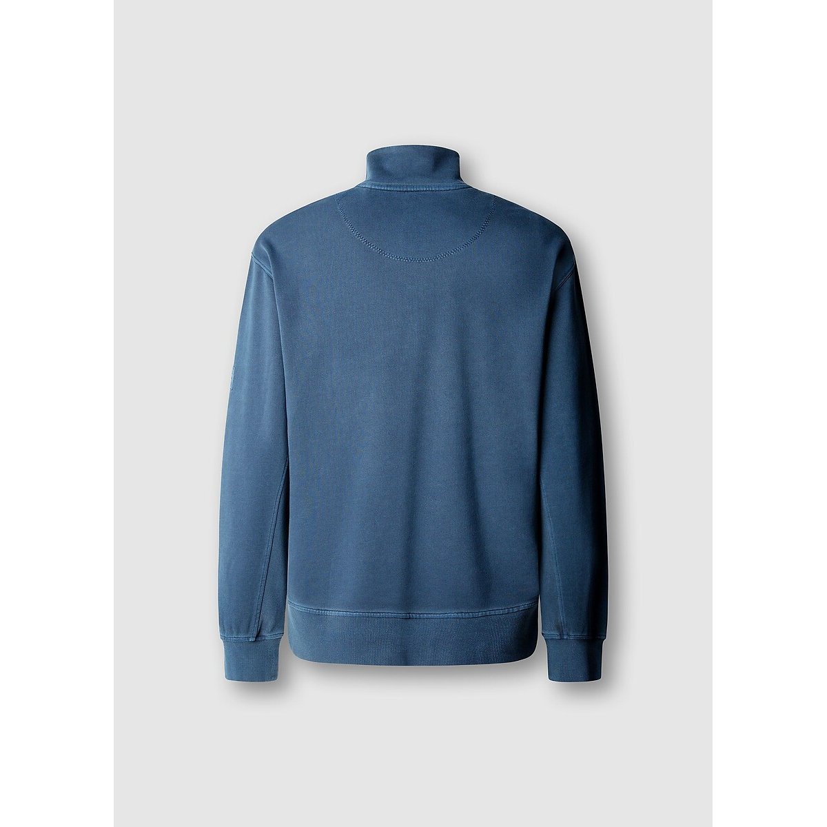 Sudadera con cremallera y cuello alto azul , PEPE JEANS