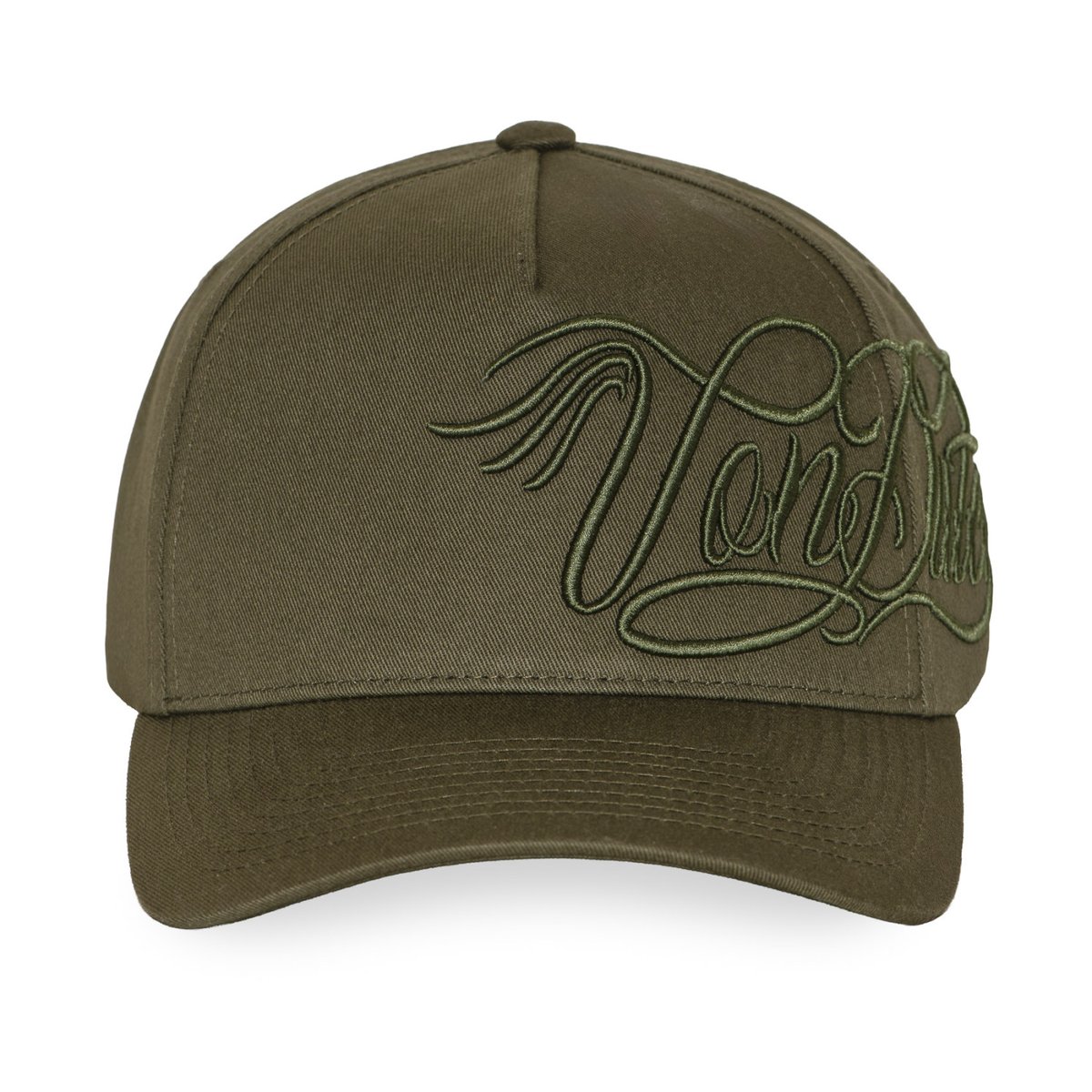 Casquette Baseball CHI kaki foncé, VON DUTCH