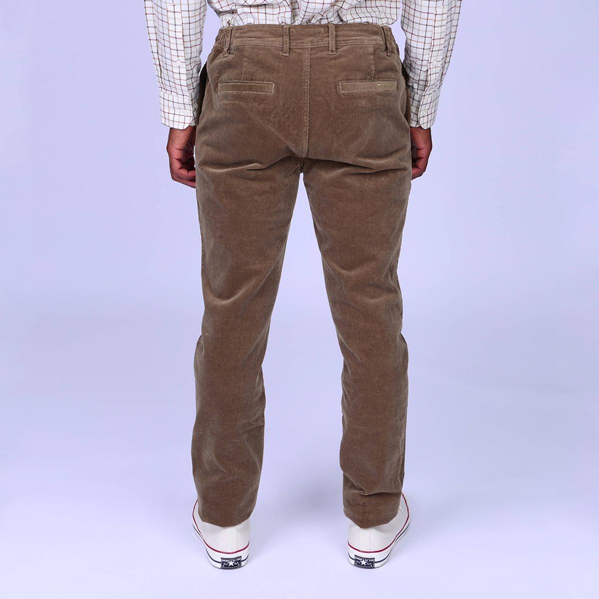 PANTALON HOMME CHINO BEIGE beige, MISE AU GREEN