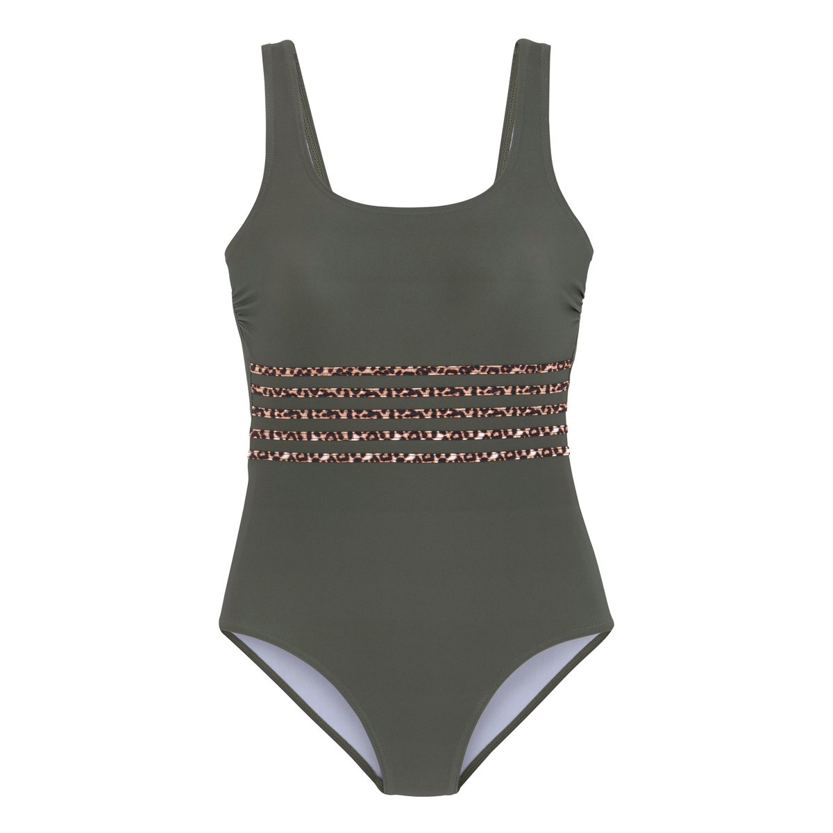 Maillot de bain une pièce Adelin kaki, LASCANA