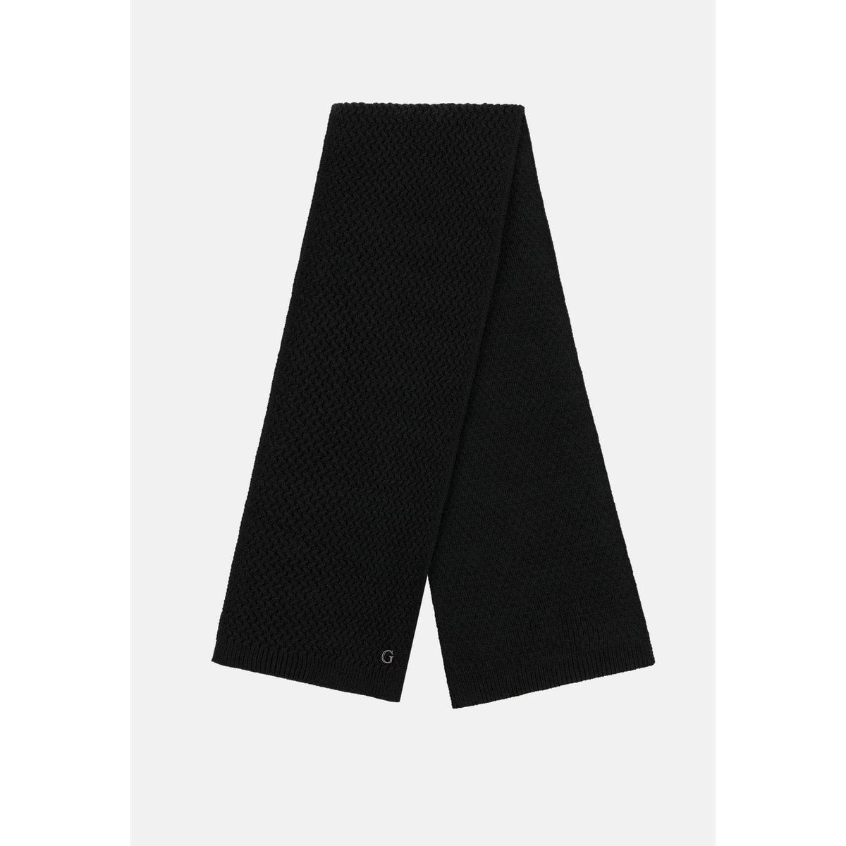 Écharpe Tricotée noir, GUESS