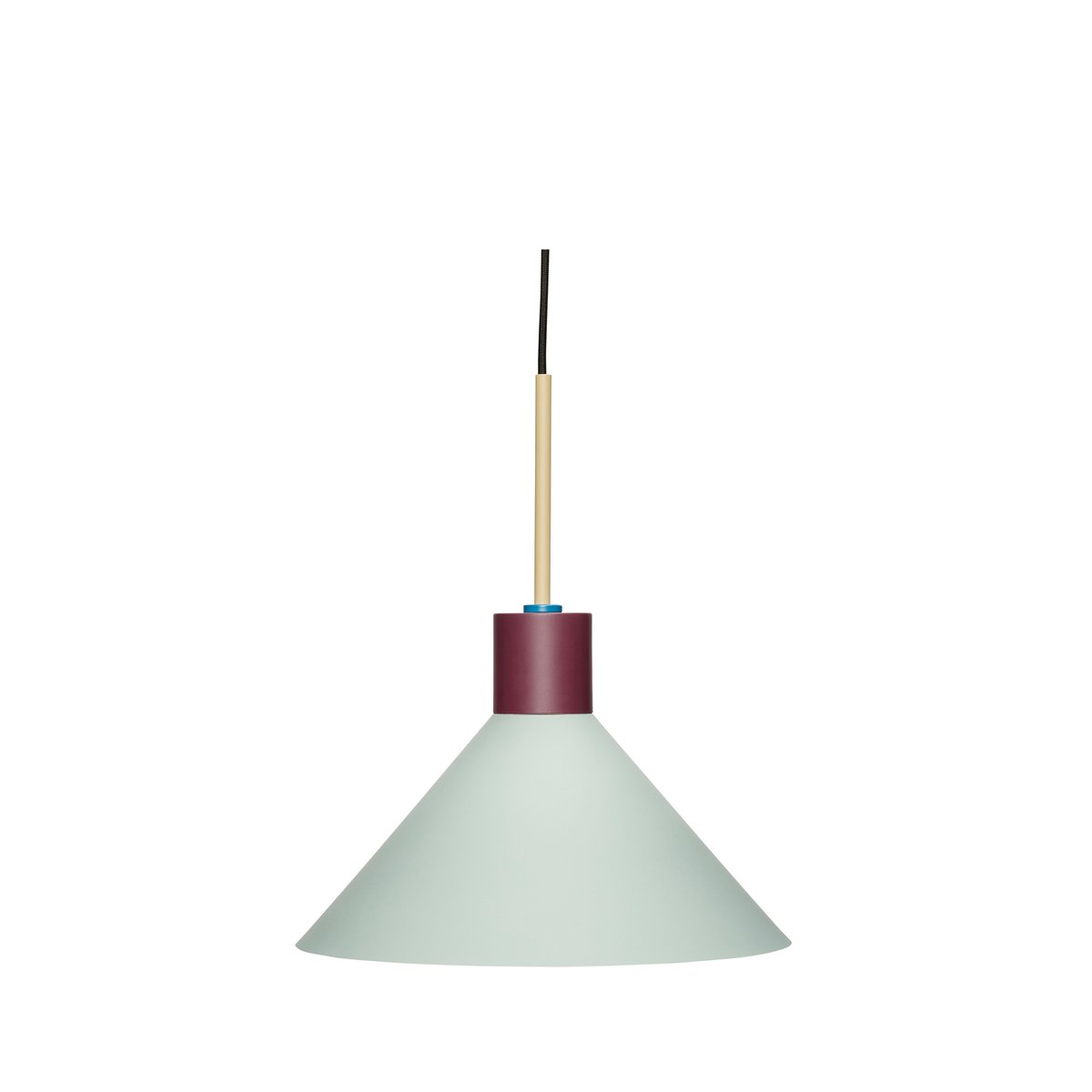 Suspension Design Métal  Amber bleu, HUBSCH