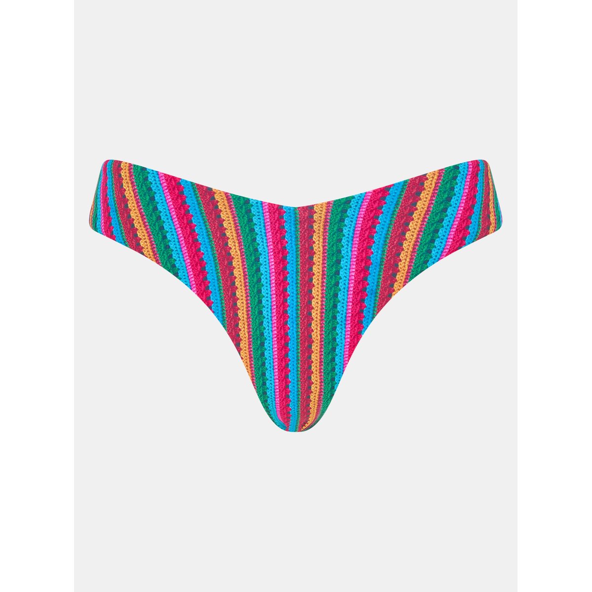 Bas de maillot de bain tanga EASY POP rainbow, CHANTELLE PULP
