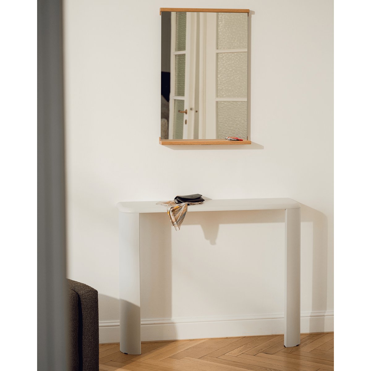 Console Fli rouge auburn, NOO.MA