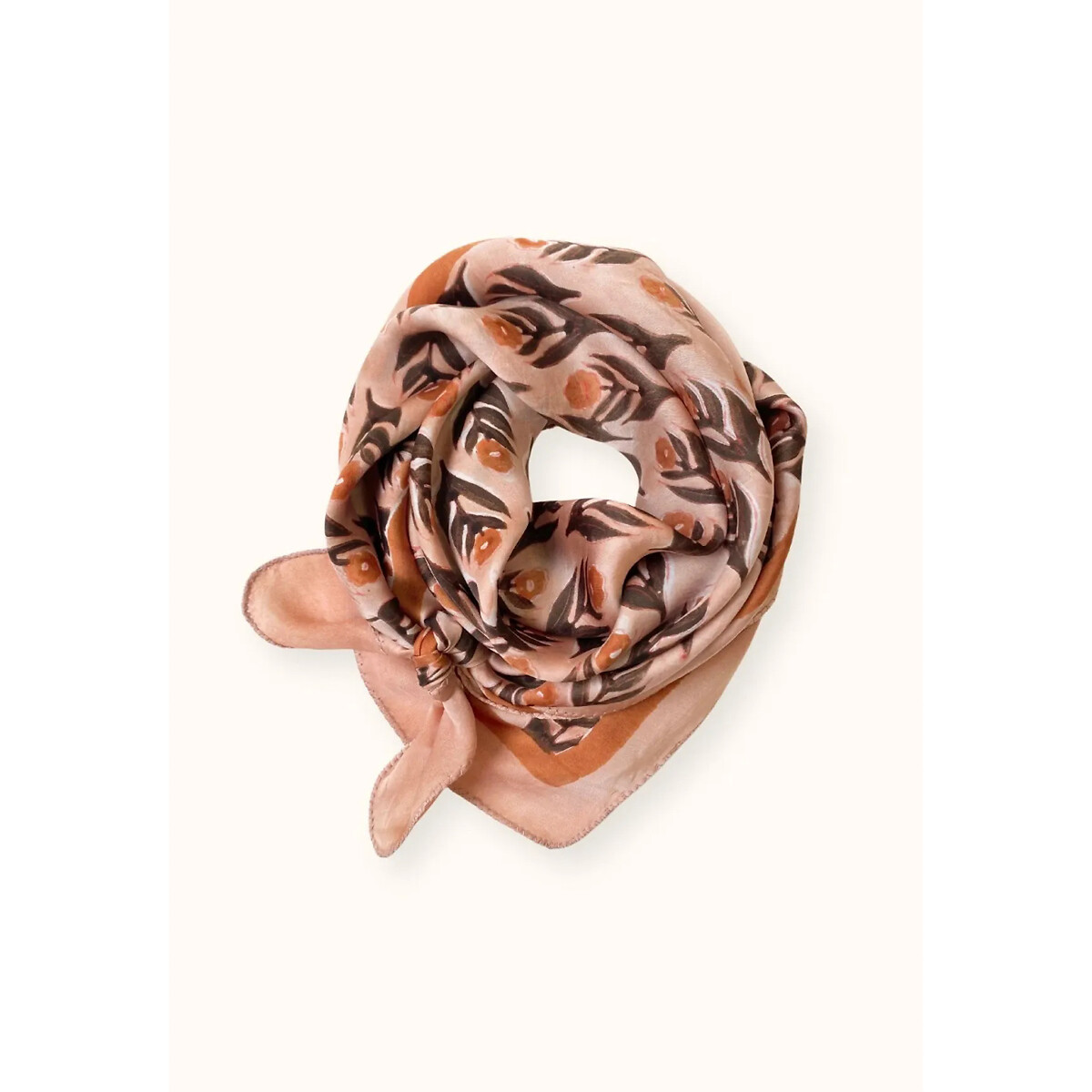 Lalavida Sirocco Large Scarf in Satin pink, APACHES COLLECTIONS