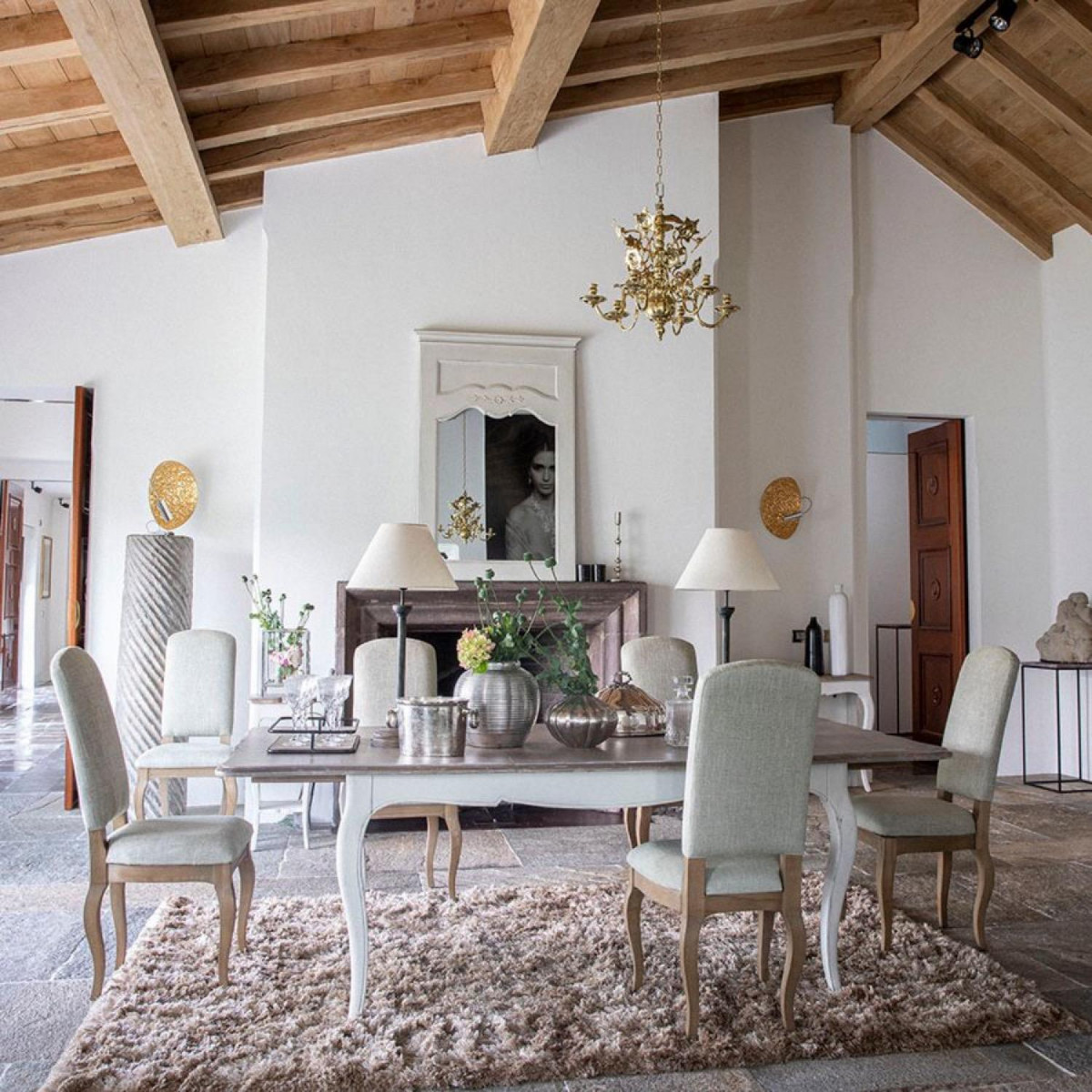 Lampe culot e27 - INDUS noir, INTERIOR'S