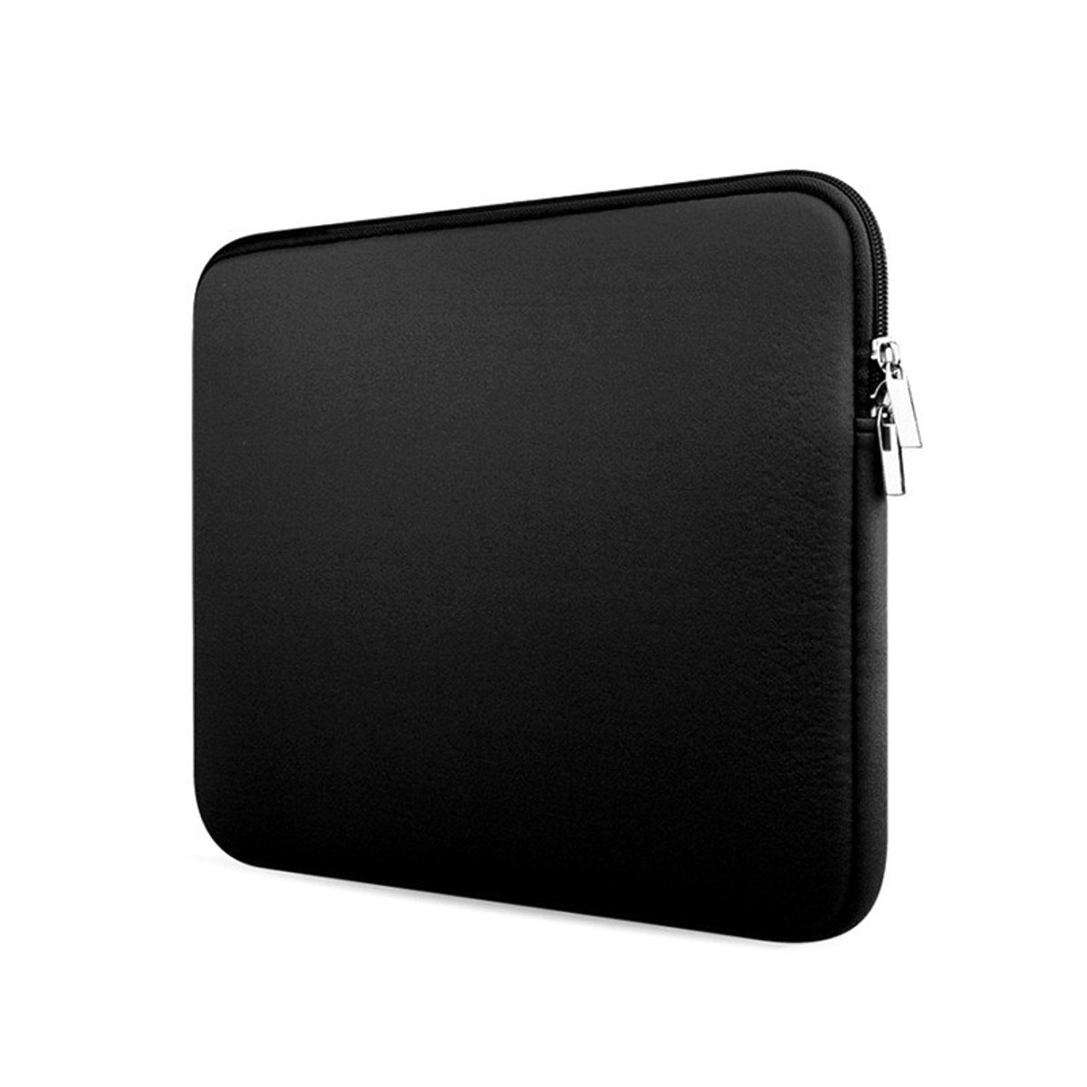 Coque housse de protection zippé Macbook Air 13.3" / Macbook Pro 13.3" noir, EVETANE