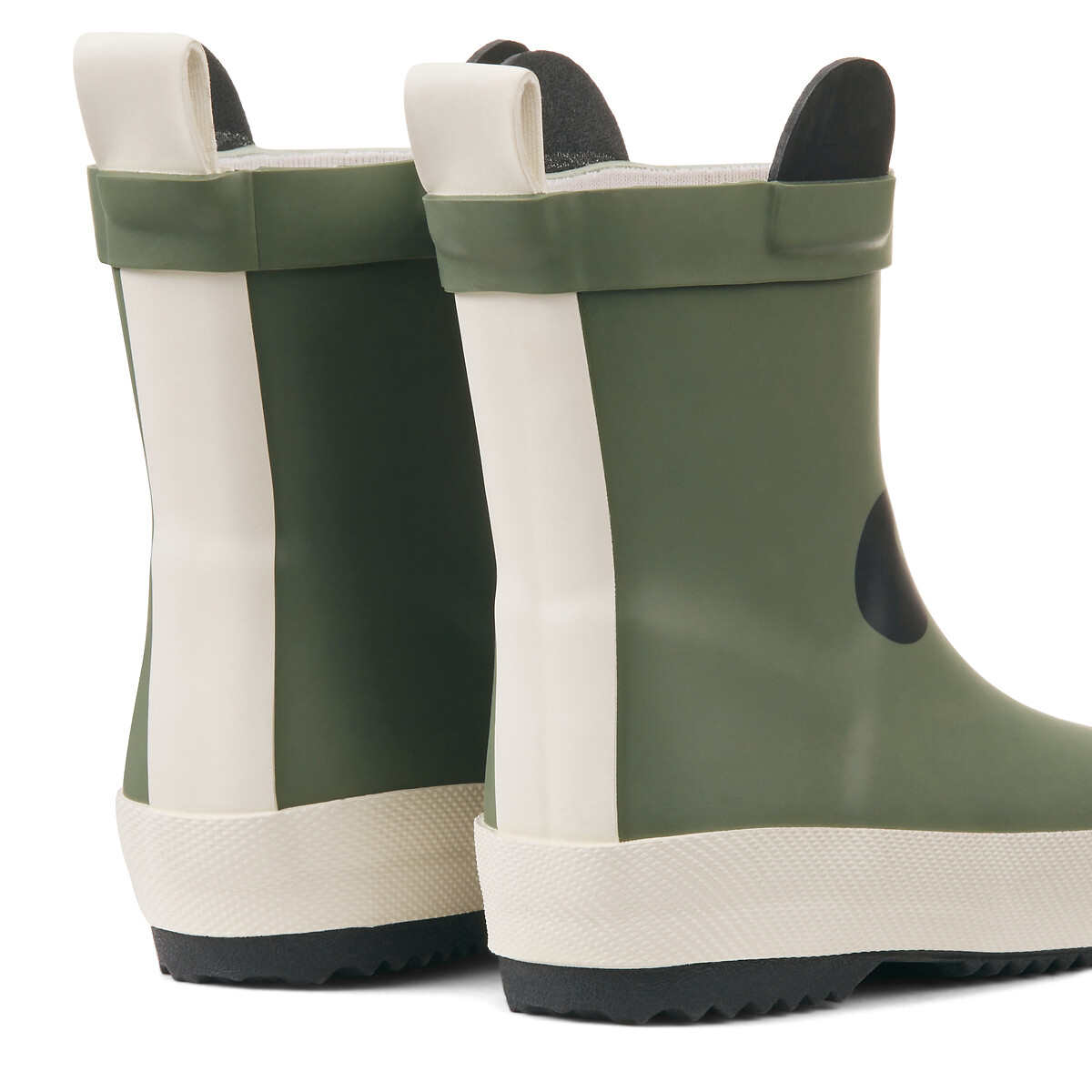 Galochas Panda caqui, LA REDOUTE COLLECTIONS