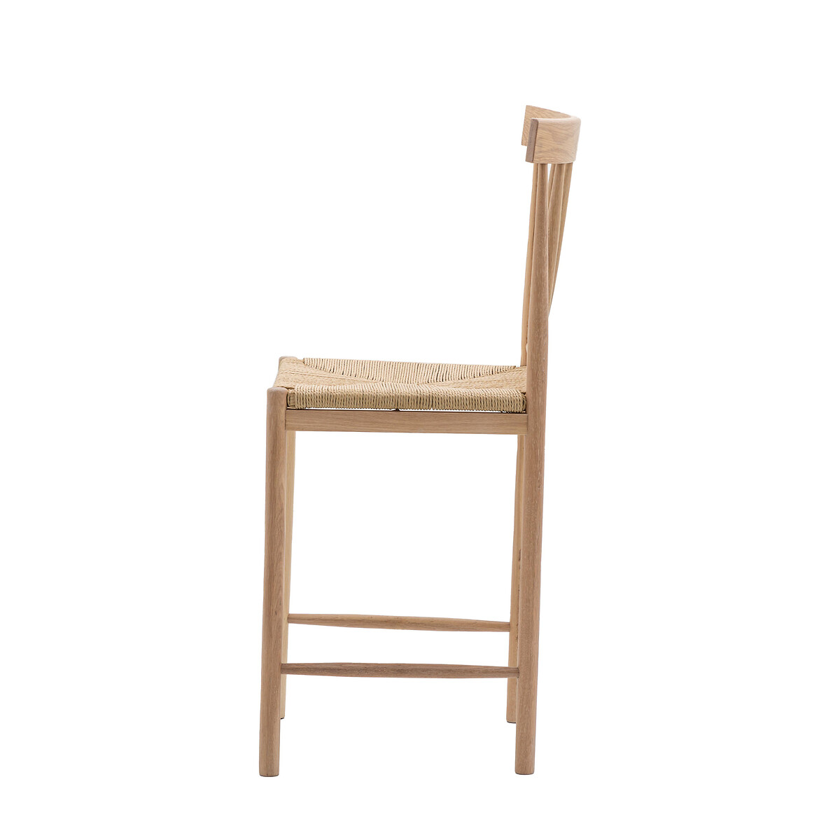 Ende Solid Oak Bar Stool (Set of 2) natural, ÉDITÉ