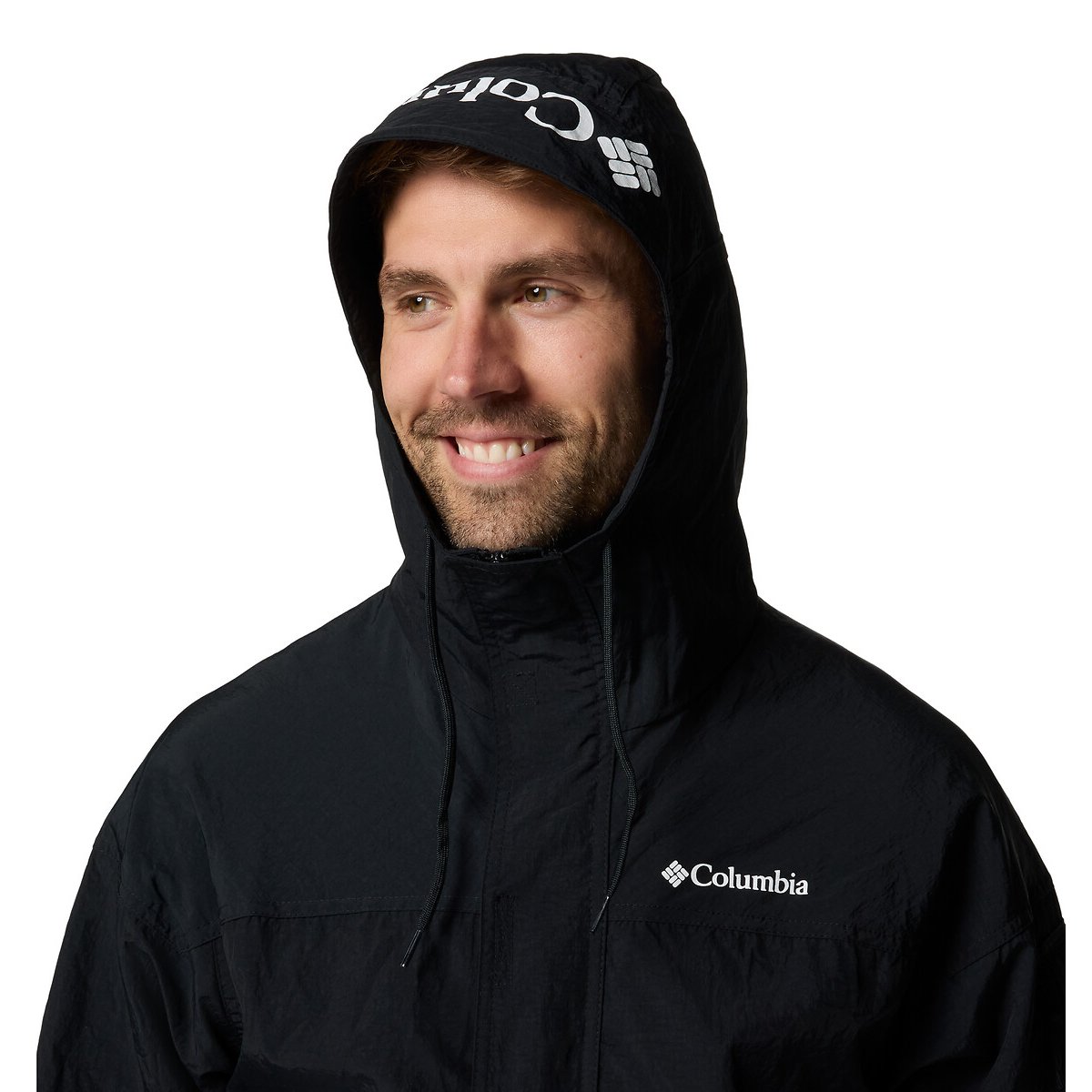 Manteau coupe-vent Challenger II noir, COLUMBIA