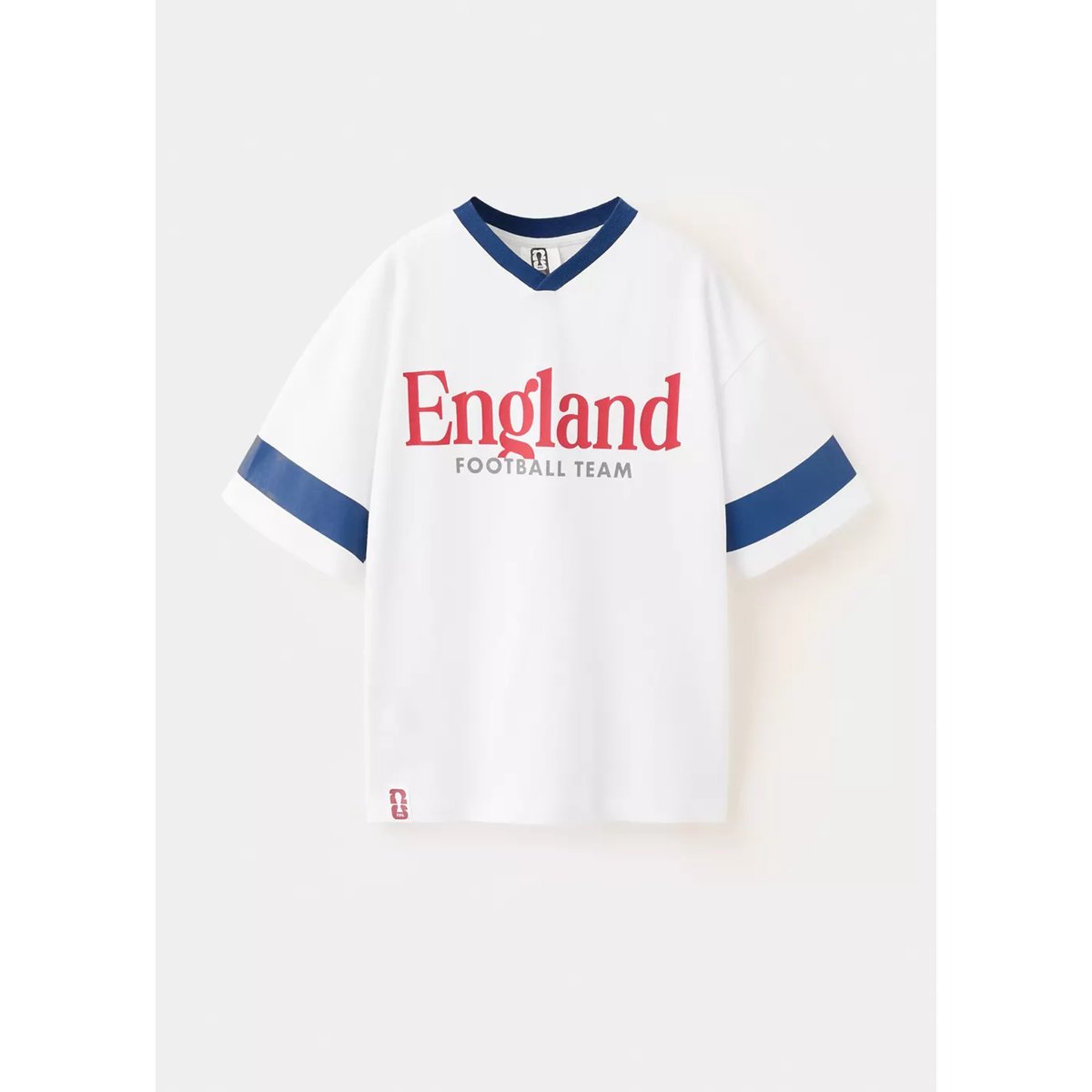 T-shirt Angleterre Football blanc, MANGO KIDS