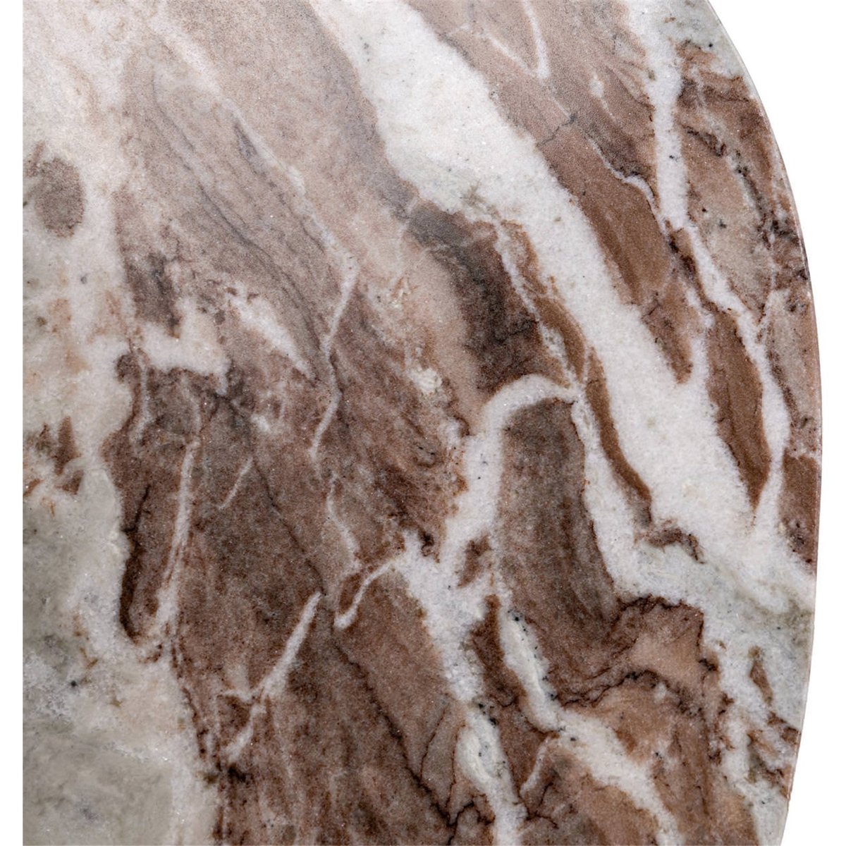 Table basse gigogne en marbre, Lot de 3 beige blush marbré, RECOLLECTION