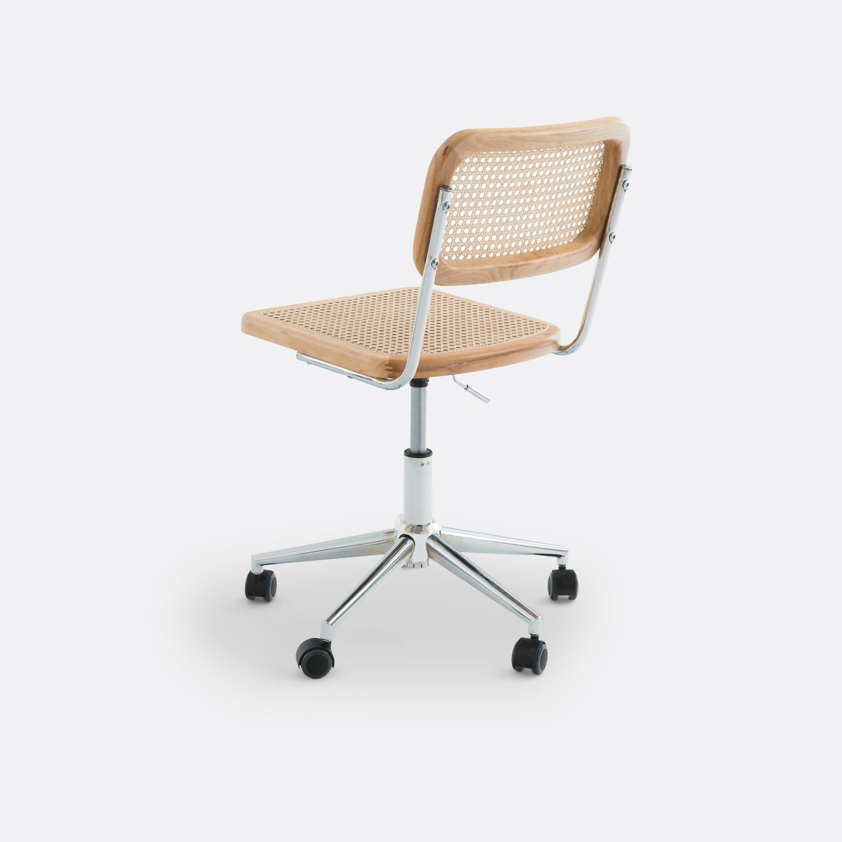 Silla de oficina con ruedas, Cedak natural, LA REDOUTE INTERIEURS