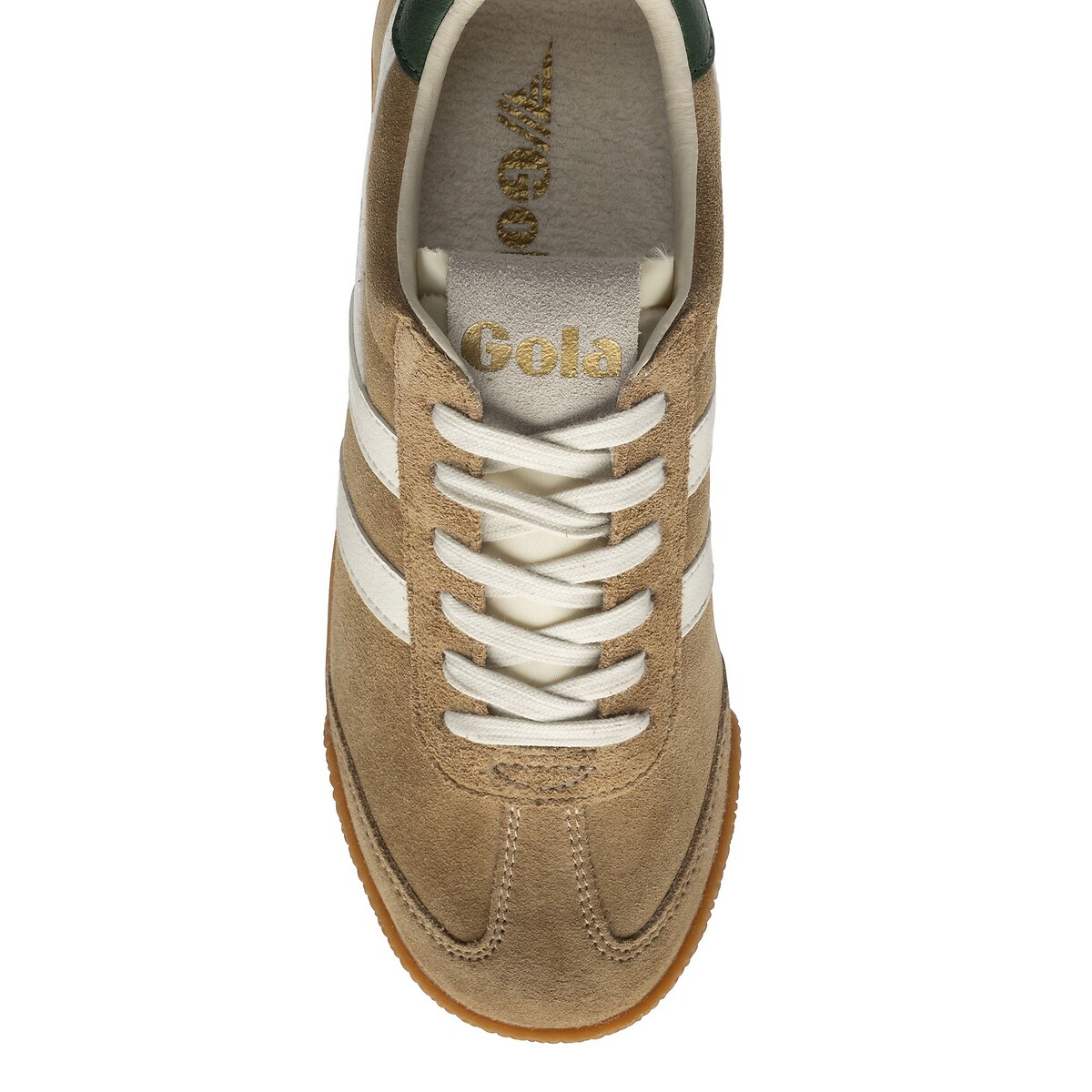 Baskets en cuir, ELAN marron clair, GOLA