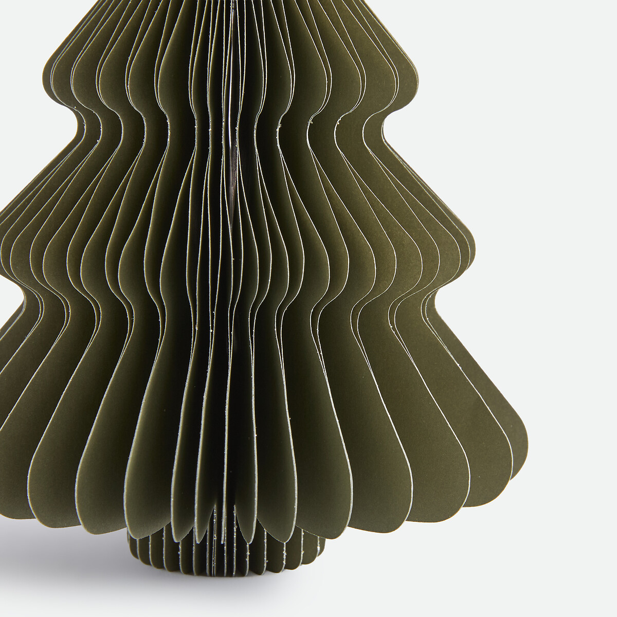 Lot de 2 sapins pliables, hauteur 15 cm, CASPAR vert, LA REDOUTE INTERIEURS