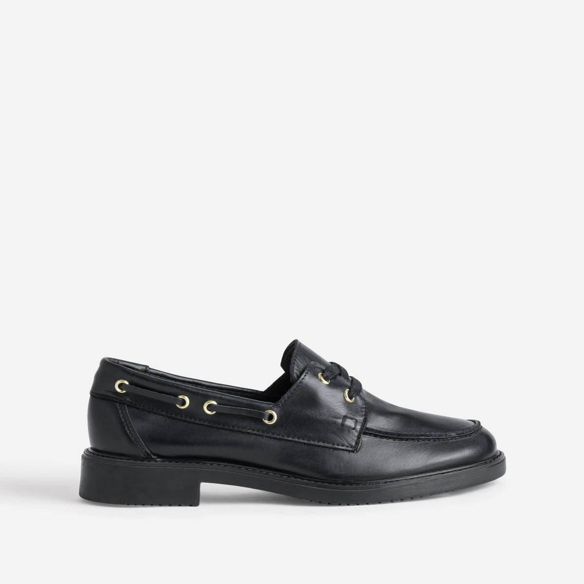 Derby en cuir FAREN noir, ERAM