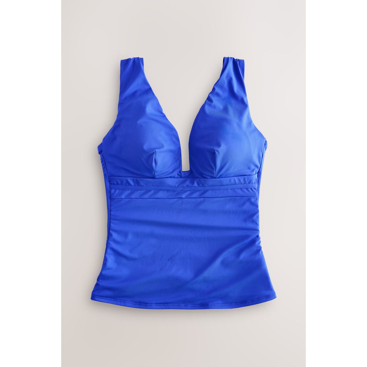 Tankini effet ventre plat pigeonnant bleu cobalt, NEXT