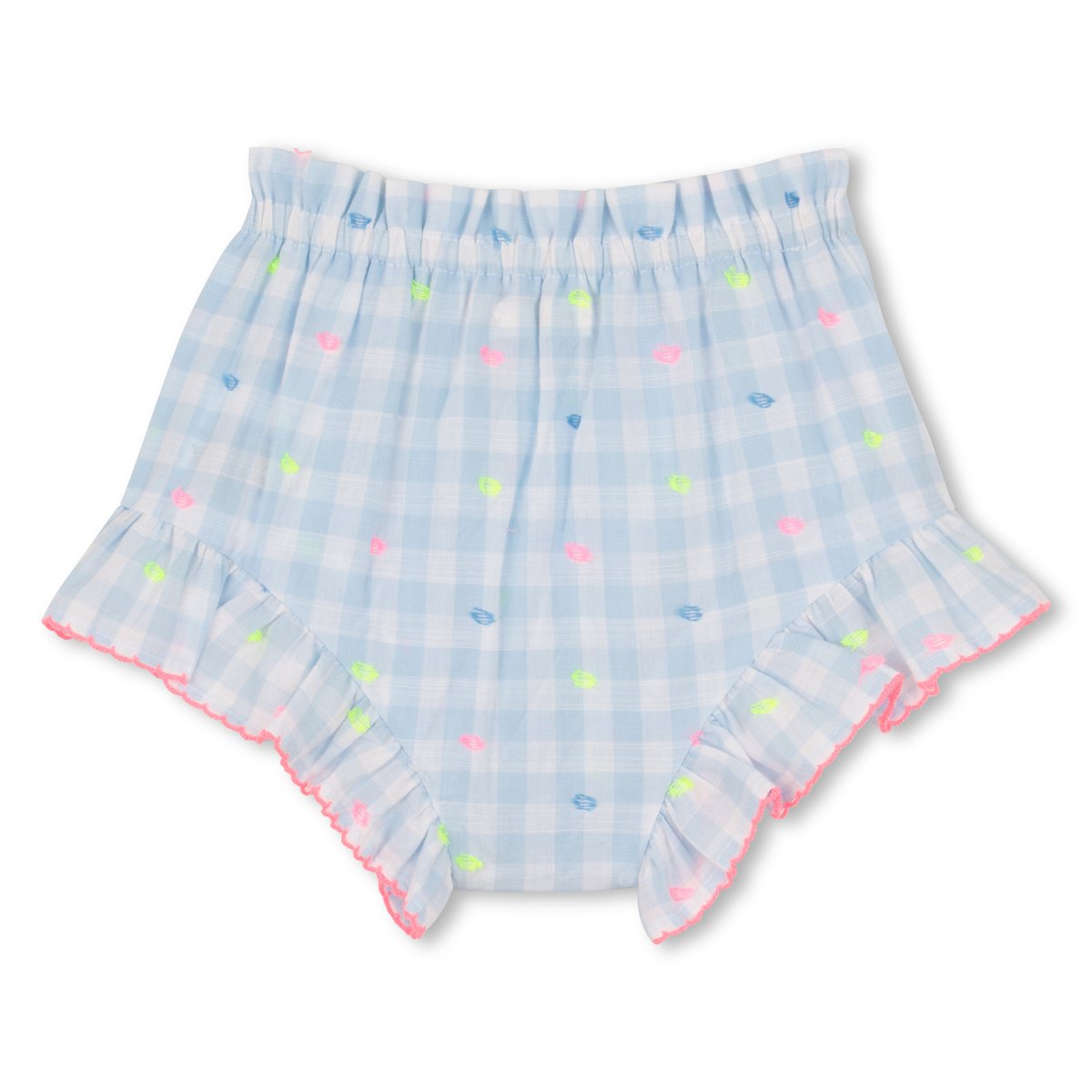 Ensemble top à bretelles et short bleu blanc, BILLIEBLUSH