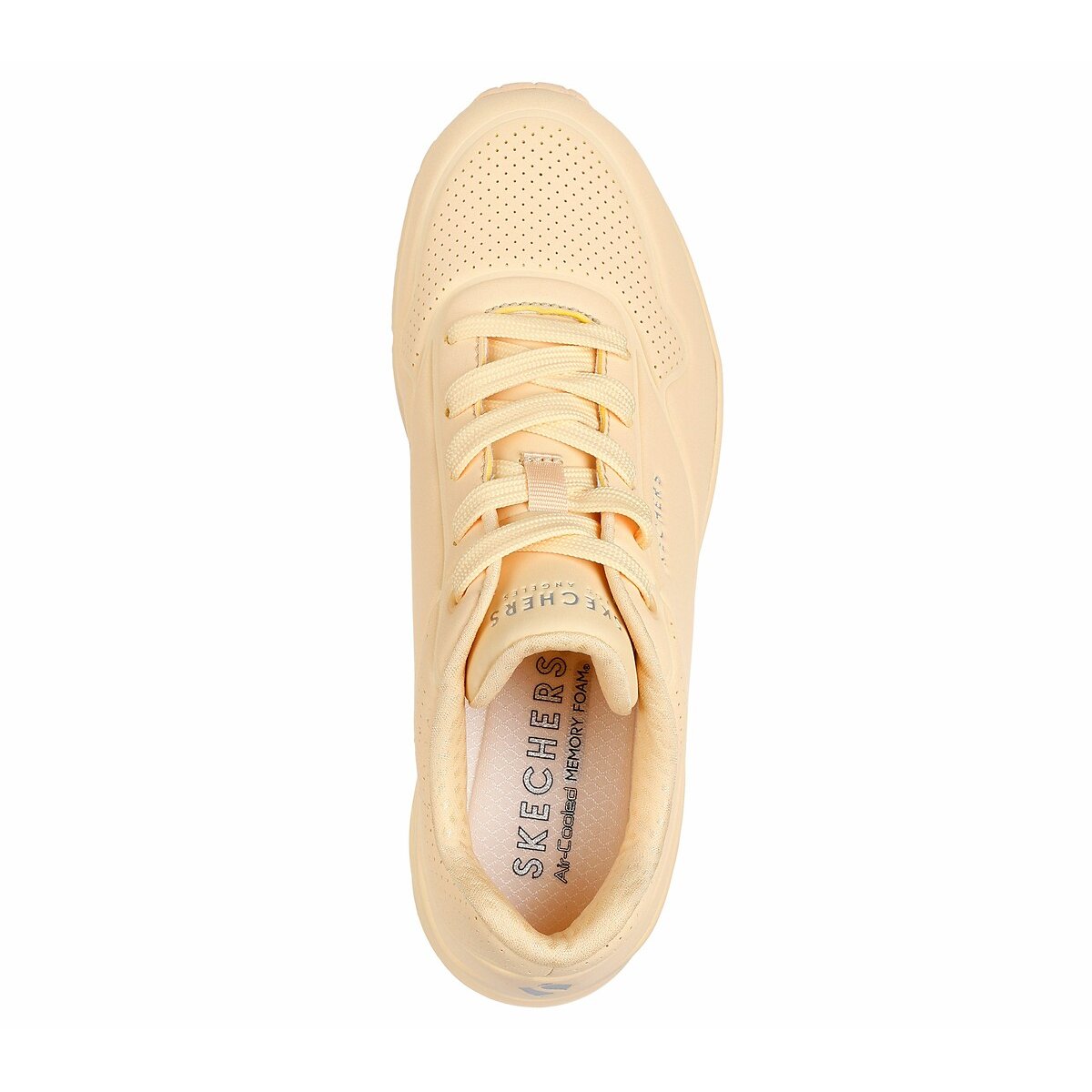 Basket UNO - STAND ON AIR jaune pâle, SKECHERS