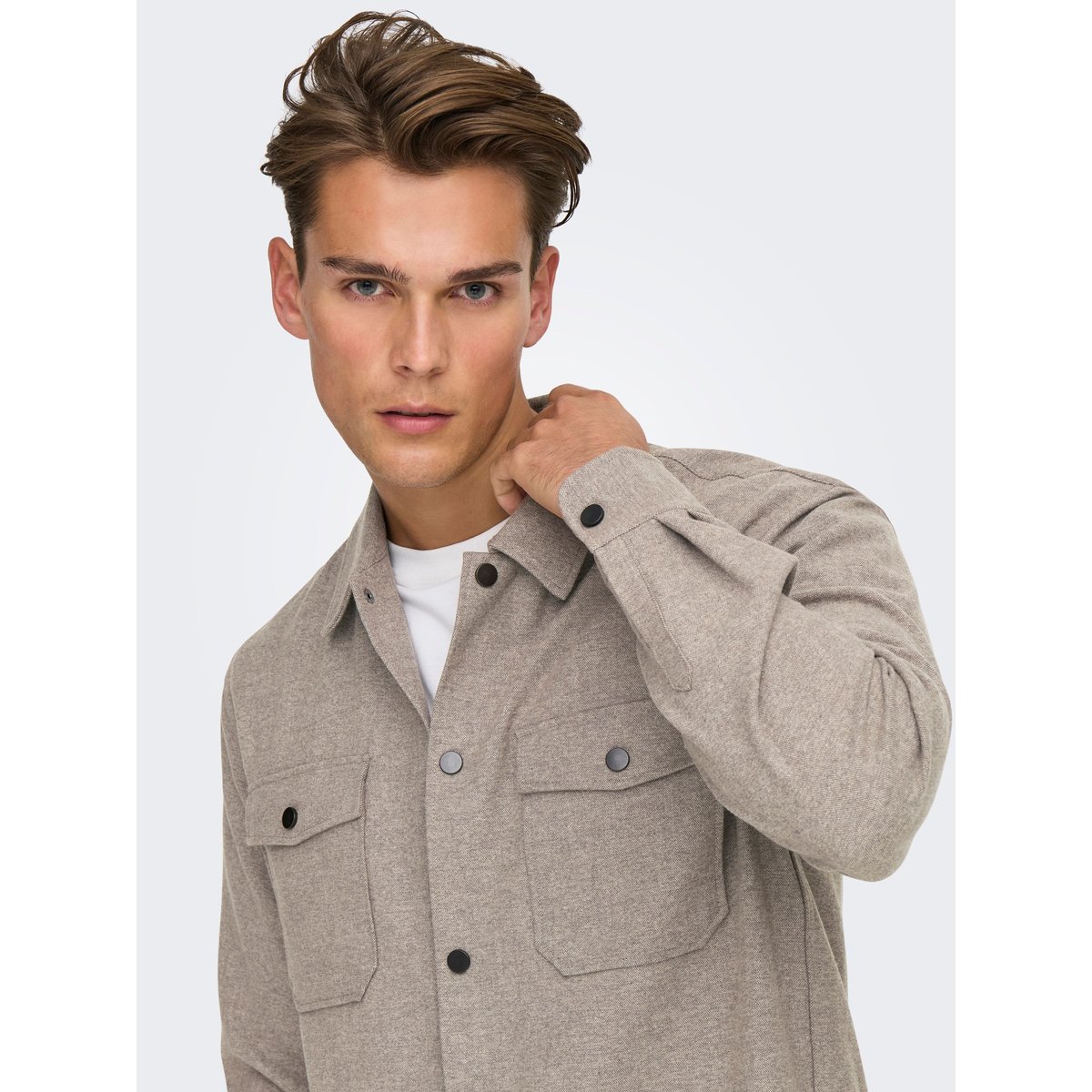 Surchemise grise - falcon 1, ONLY & SONS