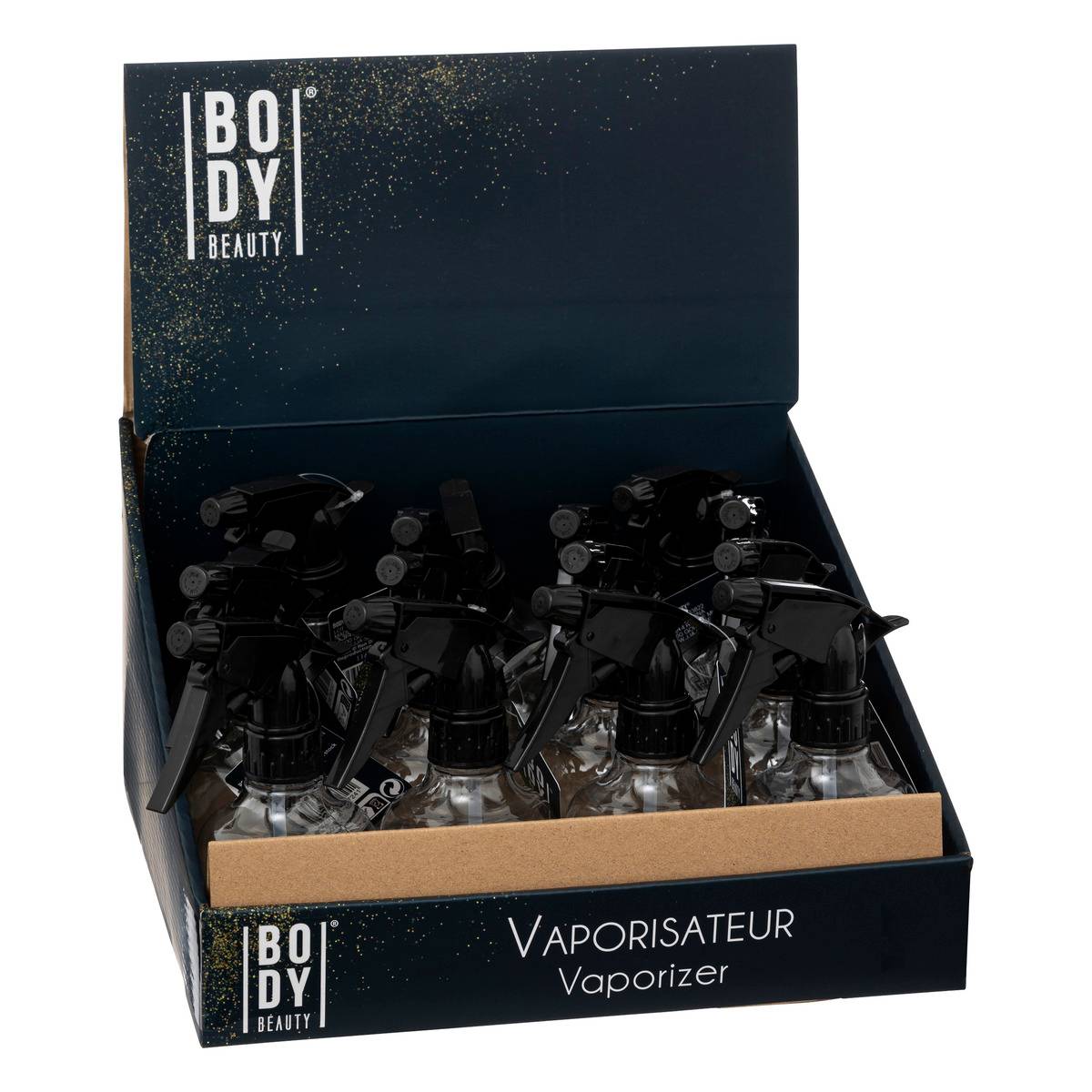 Bouteille spray pour cheveux noir, 5FIVE SIMPLY SMART