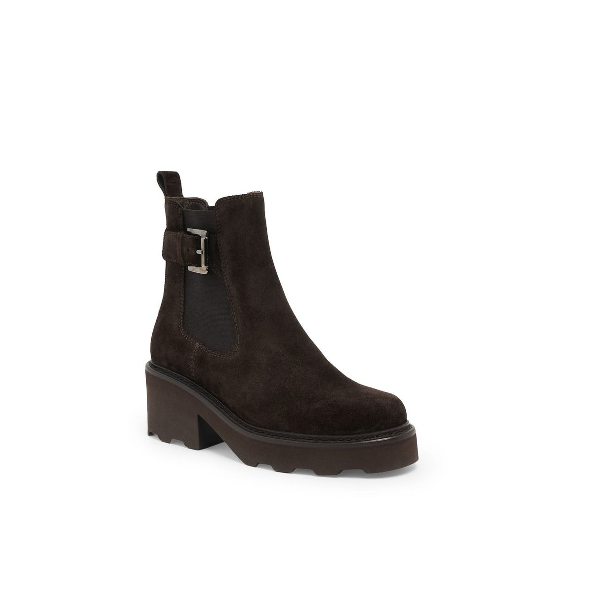 Boots À Talon en cuir PARKER cafe, MELLOW YELLOW