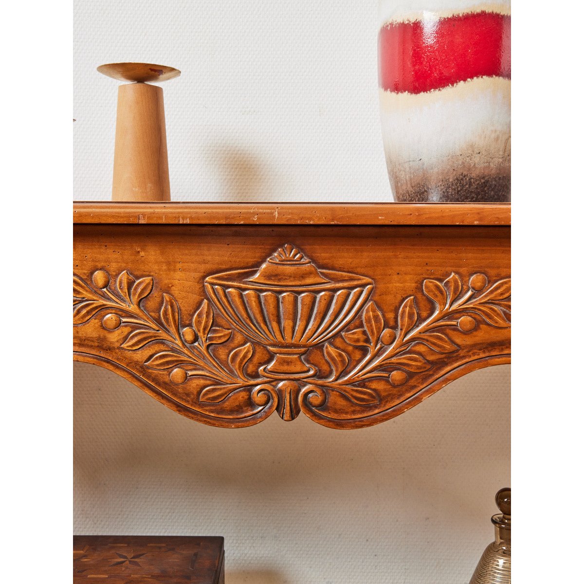 Console en bois René Trotel Francine N°747 - Bon état bois clair, DEBONGOUT