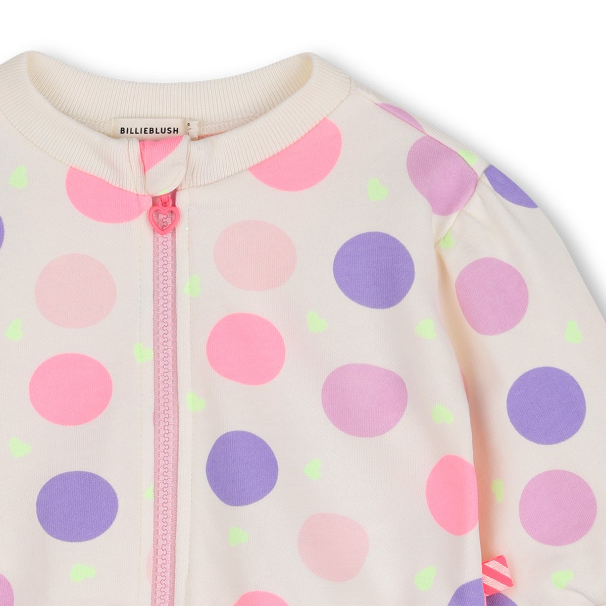 Cardigan en molleton rice, BILLIEBLUSH