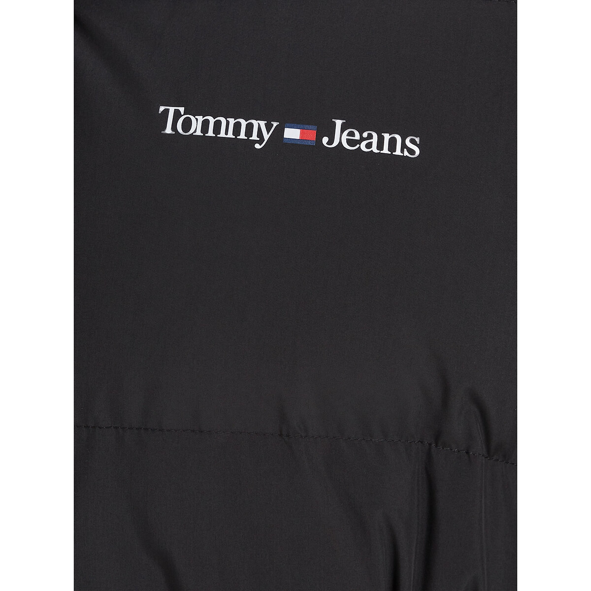 Doudoune à capuche courte ceinturée noir, TOMMY JEANS