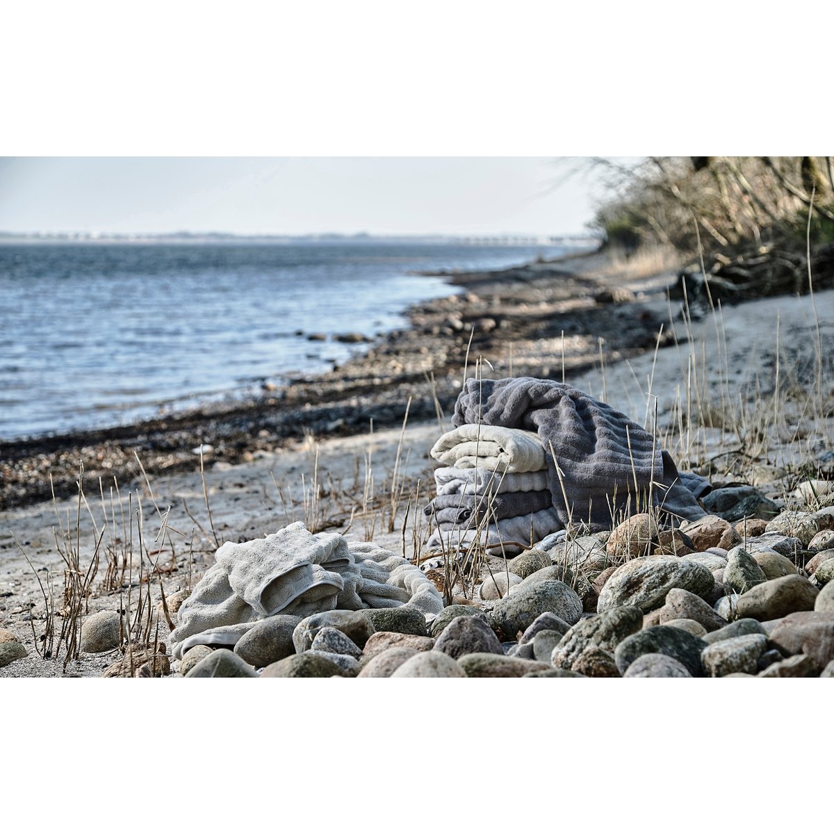 Serviette INU gris clair, ZONE DENMARK