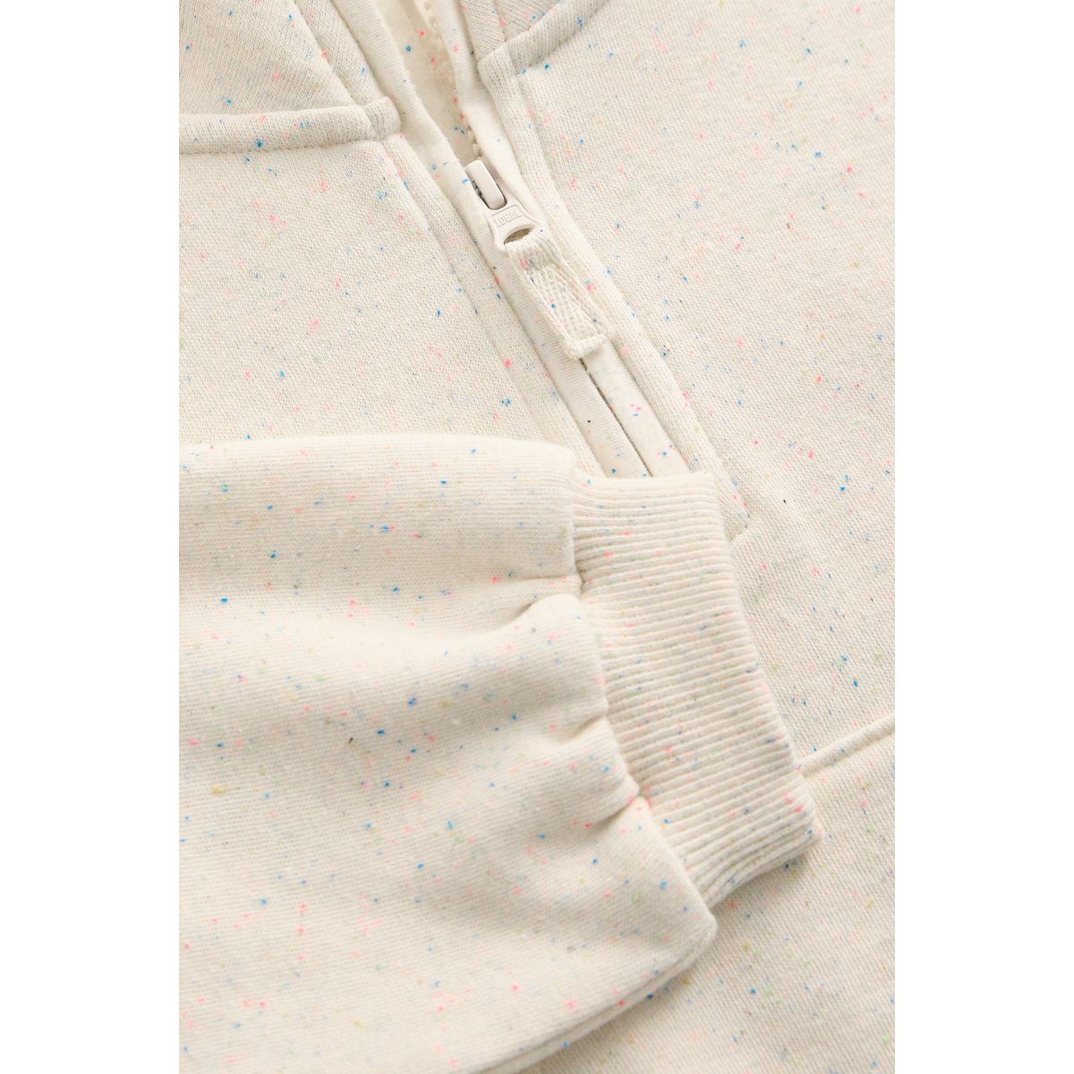 Sweat à demi-zip oatmeal, NEXT
