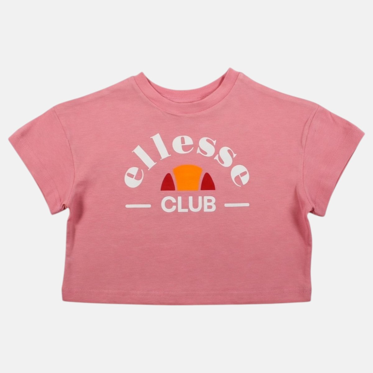 T-shirt manches courtes imprimé, col rond MISS rose, ELLESSE