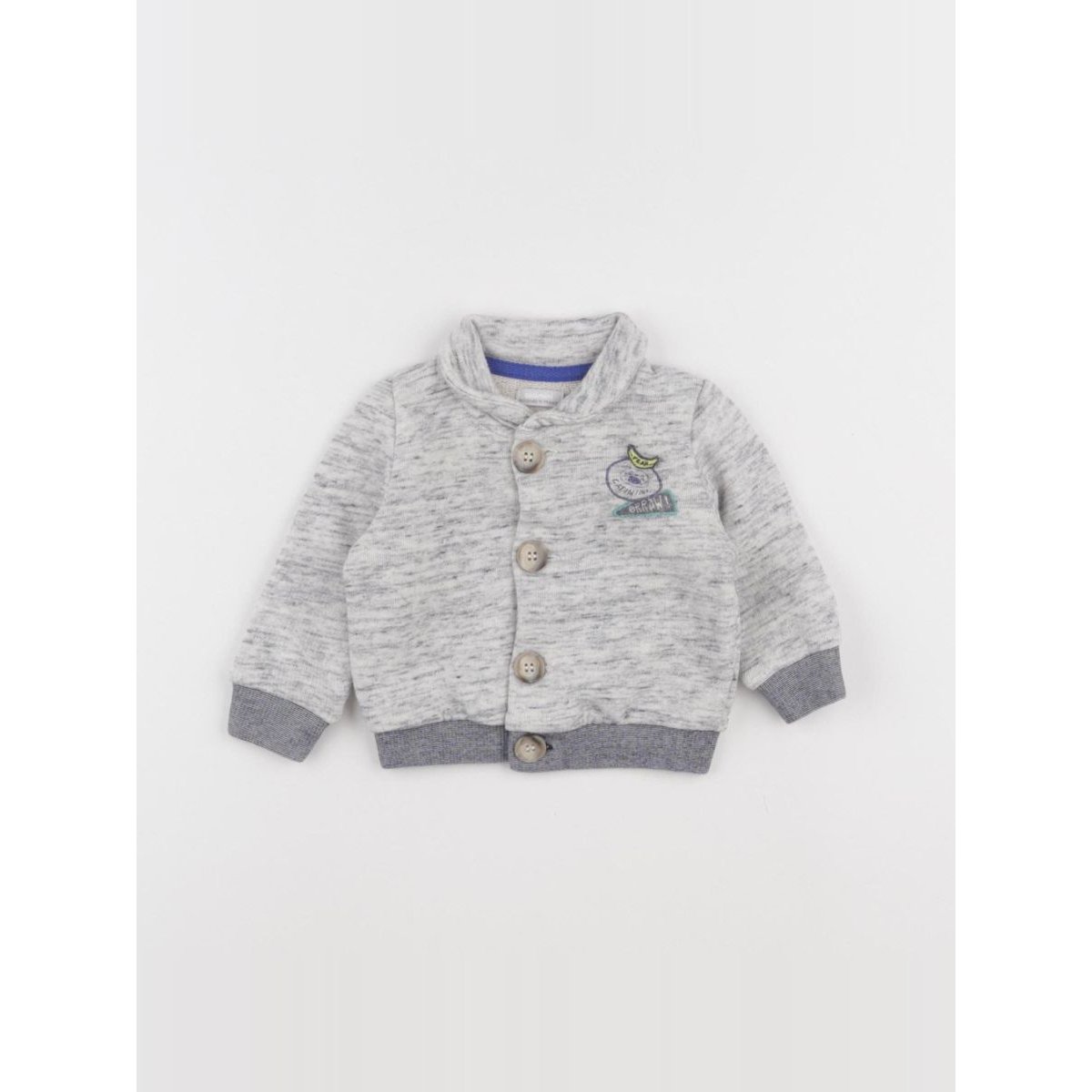 Sweat - Très bon état gris, CATIMINI