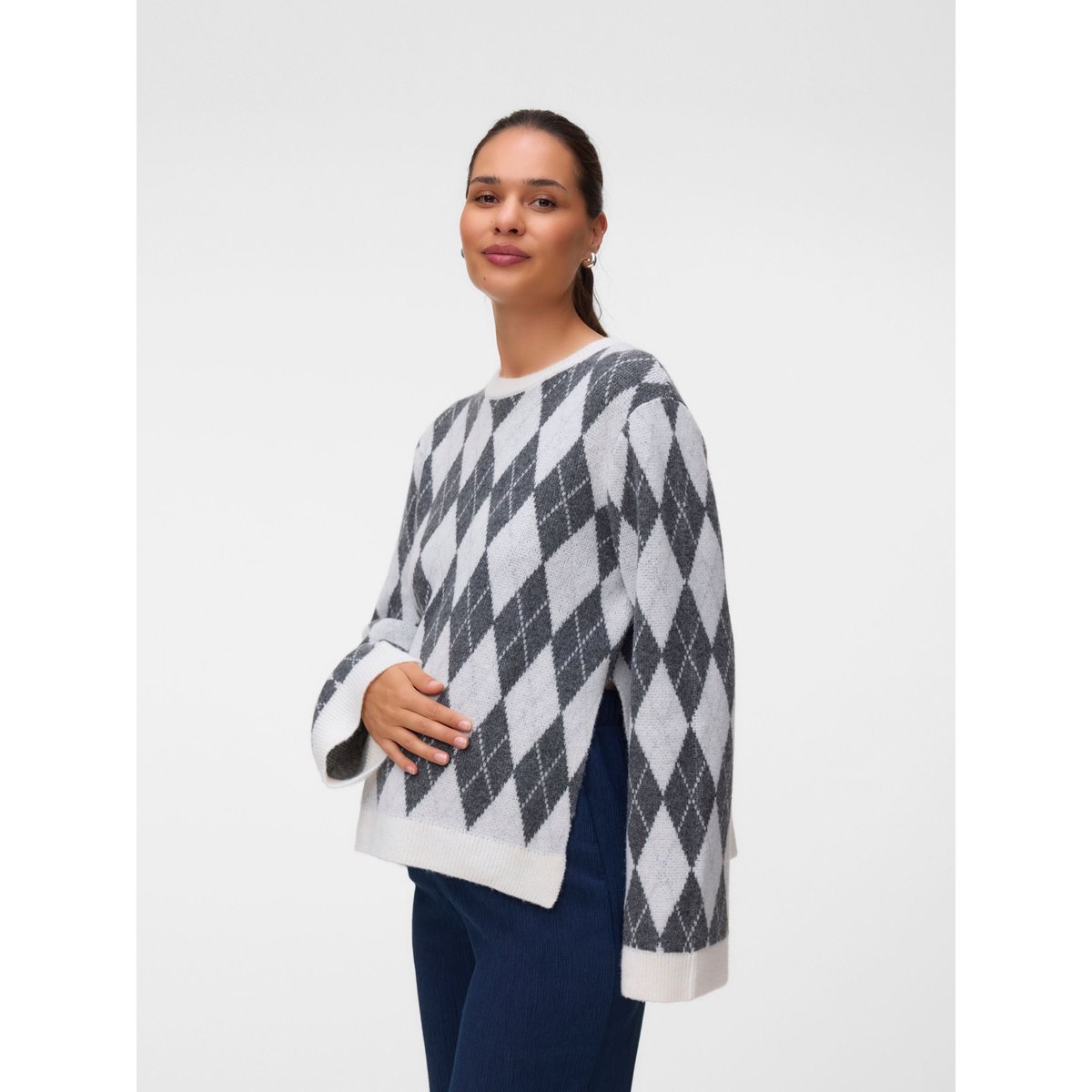 Pull En Maille birch, MAMA LICIOUS