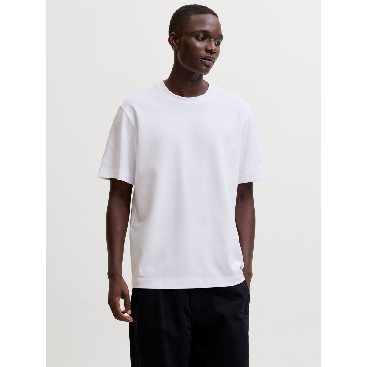 T-Shirt white, JACK & JONES