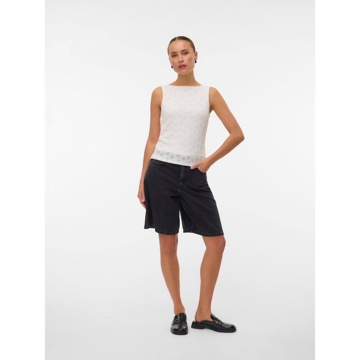Top snow white, VERO MODA